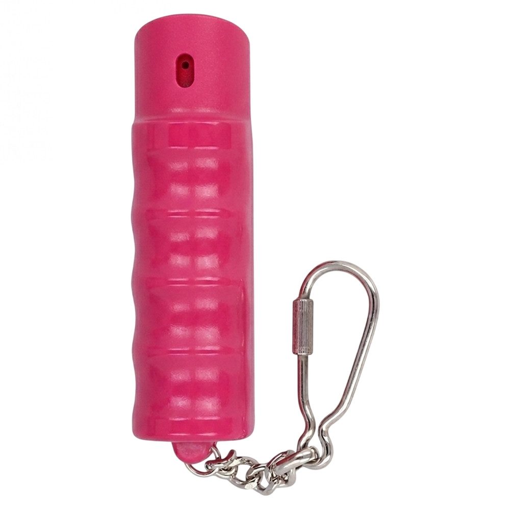 KKS Tierabwehrspray Pfefferspray Schlüsselanhänger 15ml Tierabwehrspray – Made in Germany, Tierabwehr - Sicherheit für unterwegs - Stabiler Schlüsselanhänger, Freiverkäufliches Tierabwehrspray