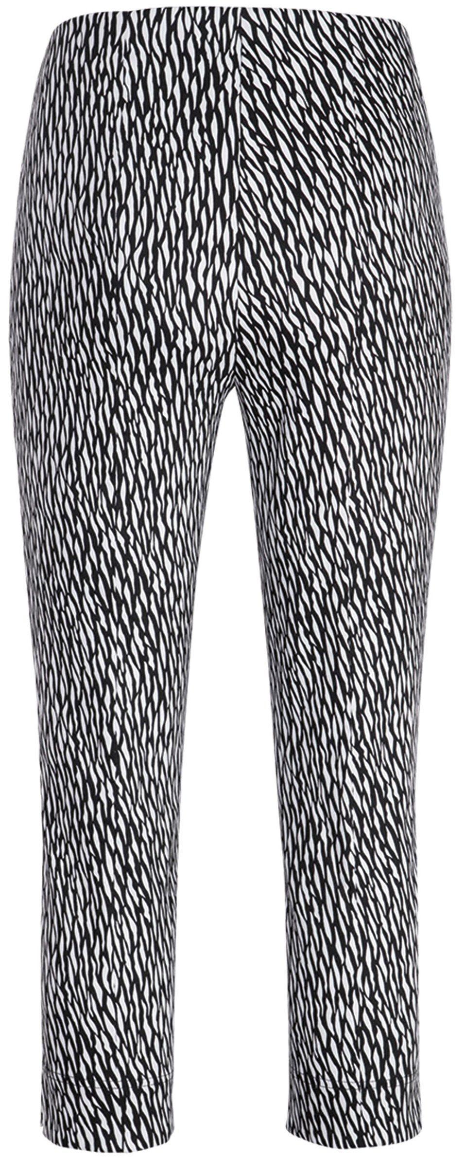 Stehmann Caprihose Loli-602 abstrakter Längsdruck