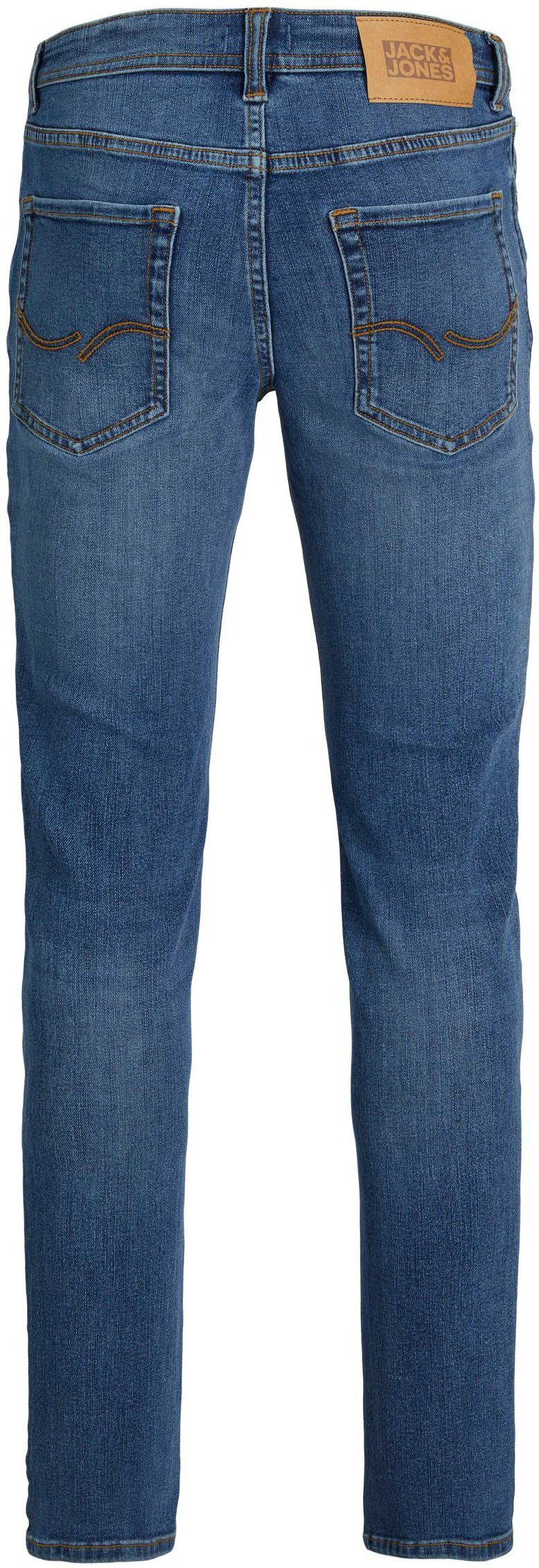 JJIORIGINAL JNR JJIGLENN Slim-fit-Jeans denim & Junior SQ blue 270 Jones Jack