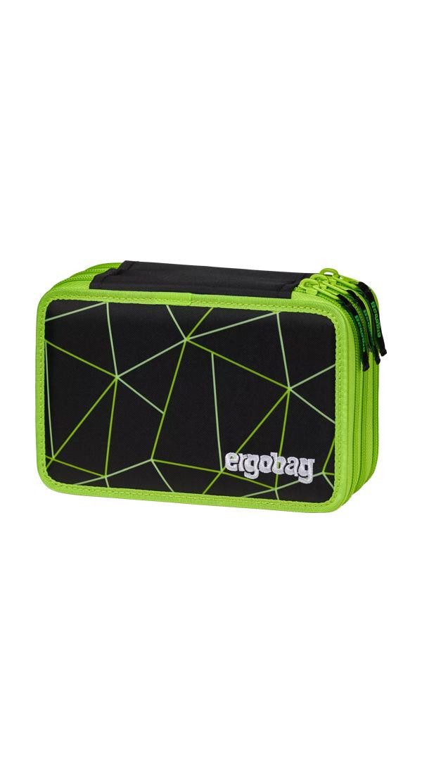 Ergobag Federmäppchen Maxi Mäppchen, (41-tlg), mit Stiften befüllt
