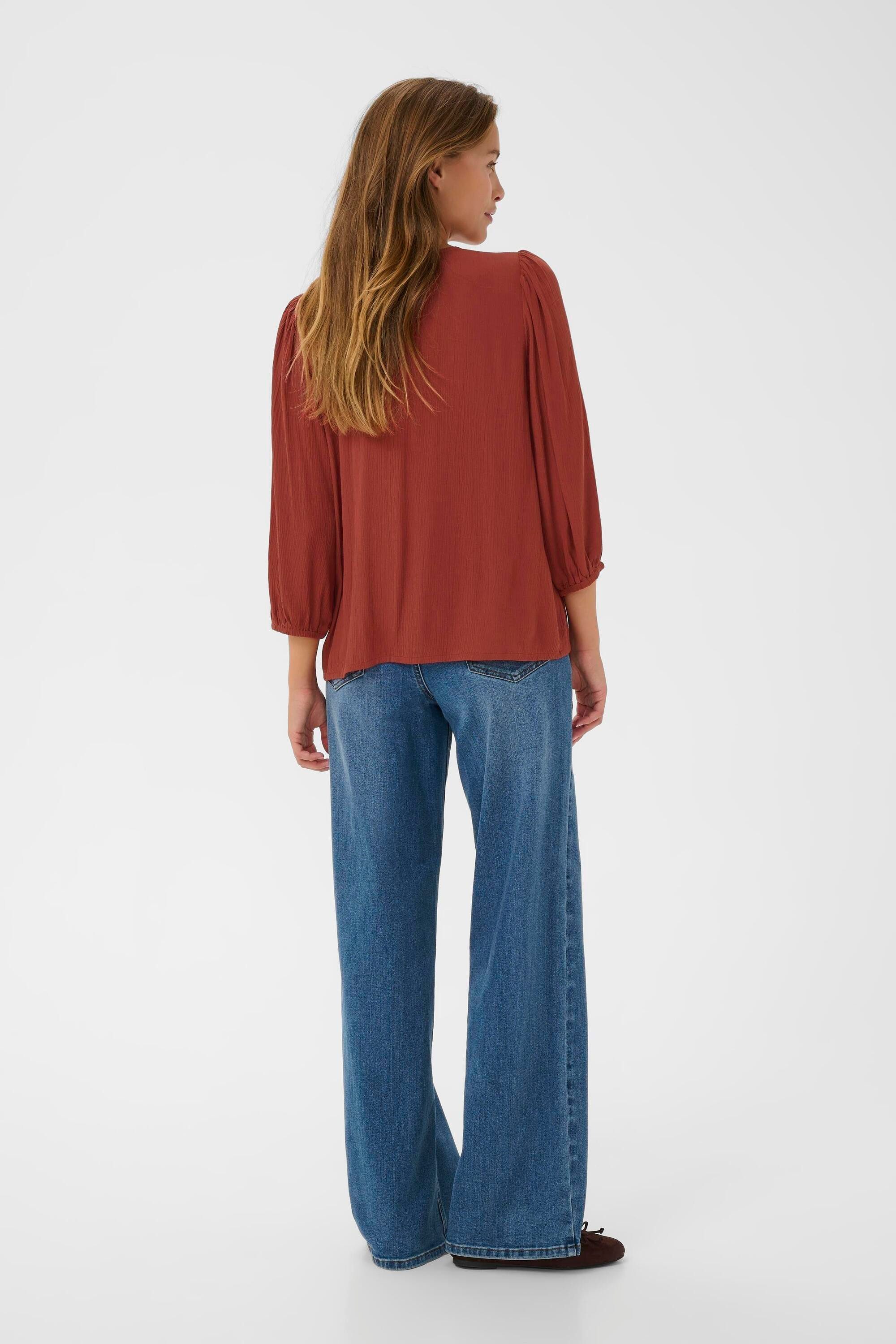 Langarmbluse Langarm-Bluse KAfia