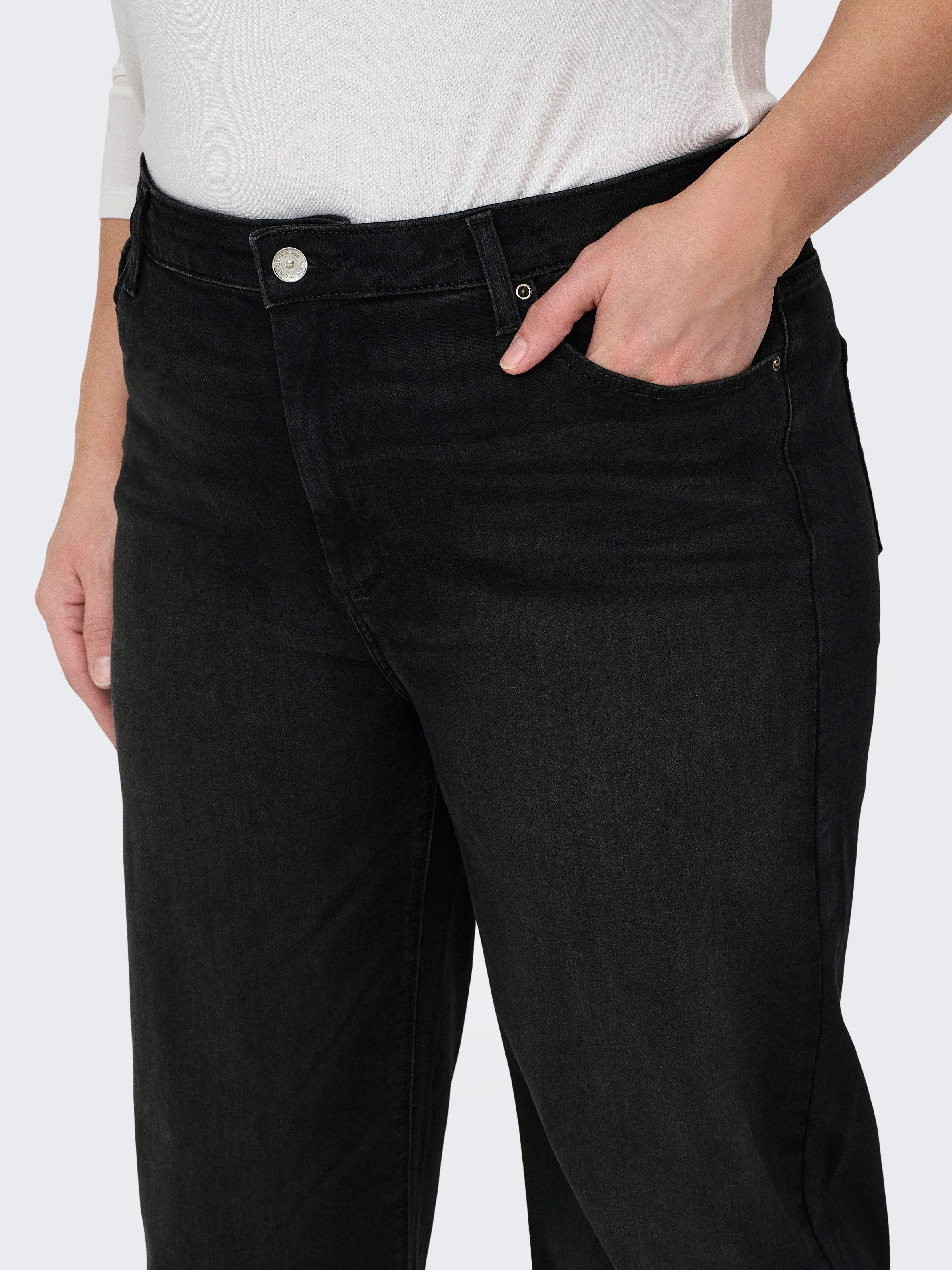 ONLY CARMAKOMA High-waist-Jeans CARWILLY HW WIDE JEANS CRO1099 NOOS