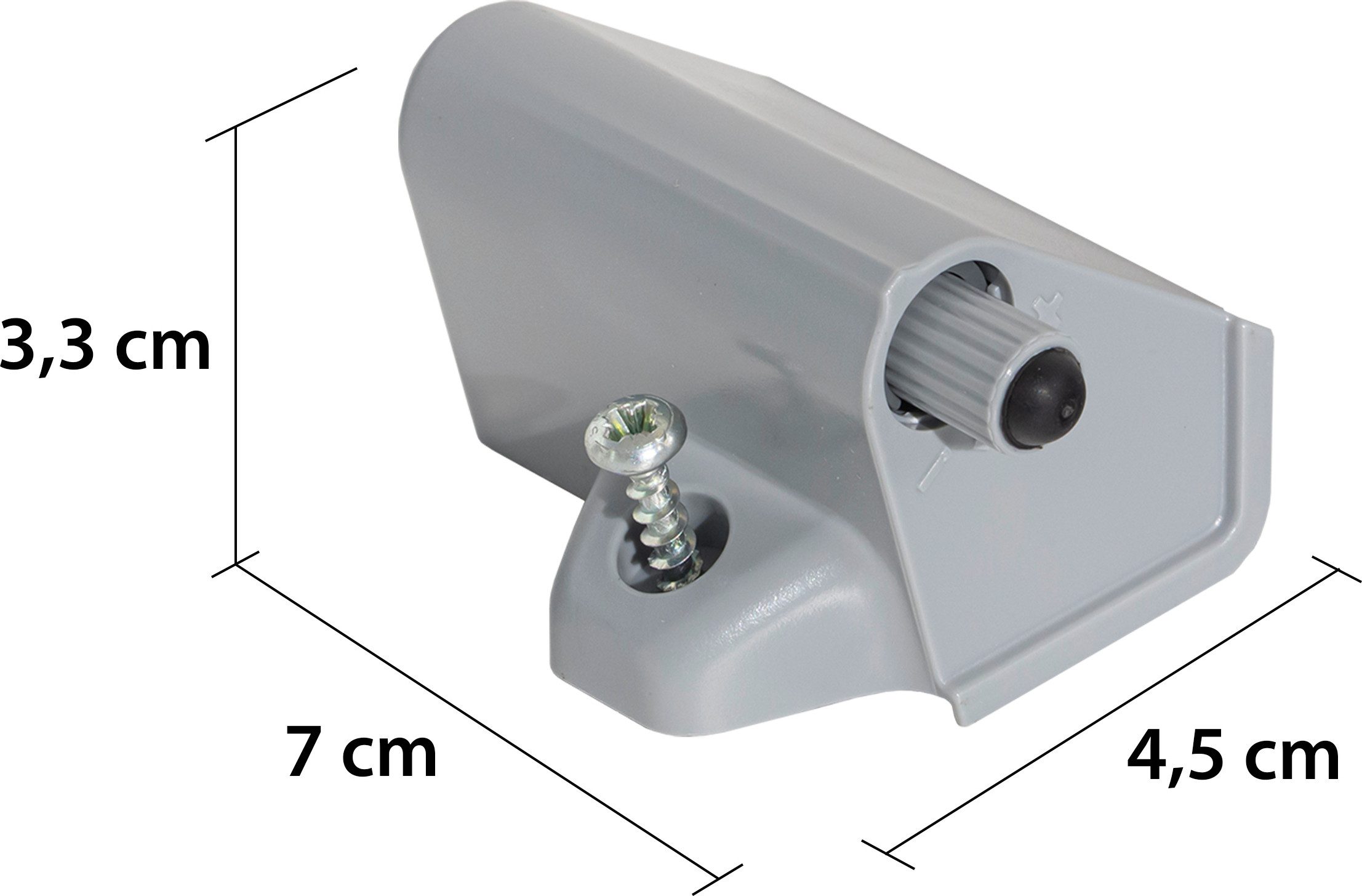 rauch Türdämpfer Zubehör (15 St), Soft Close Dämpfer für Drehtürenschränke, 15er Set – Bild 5 von 5