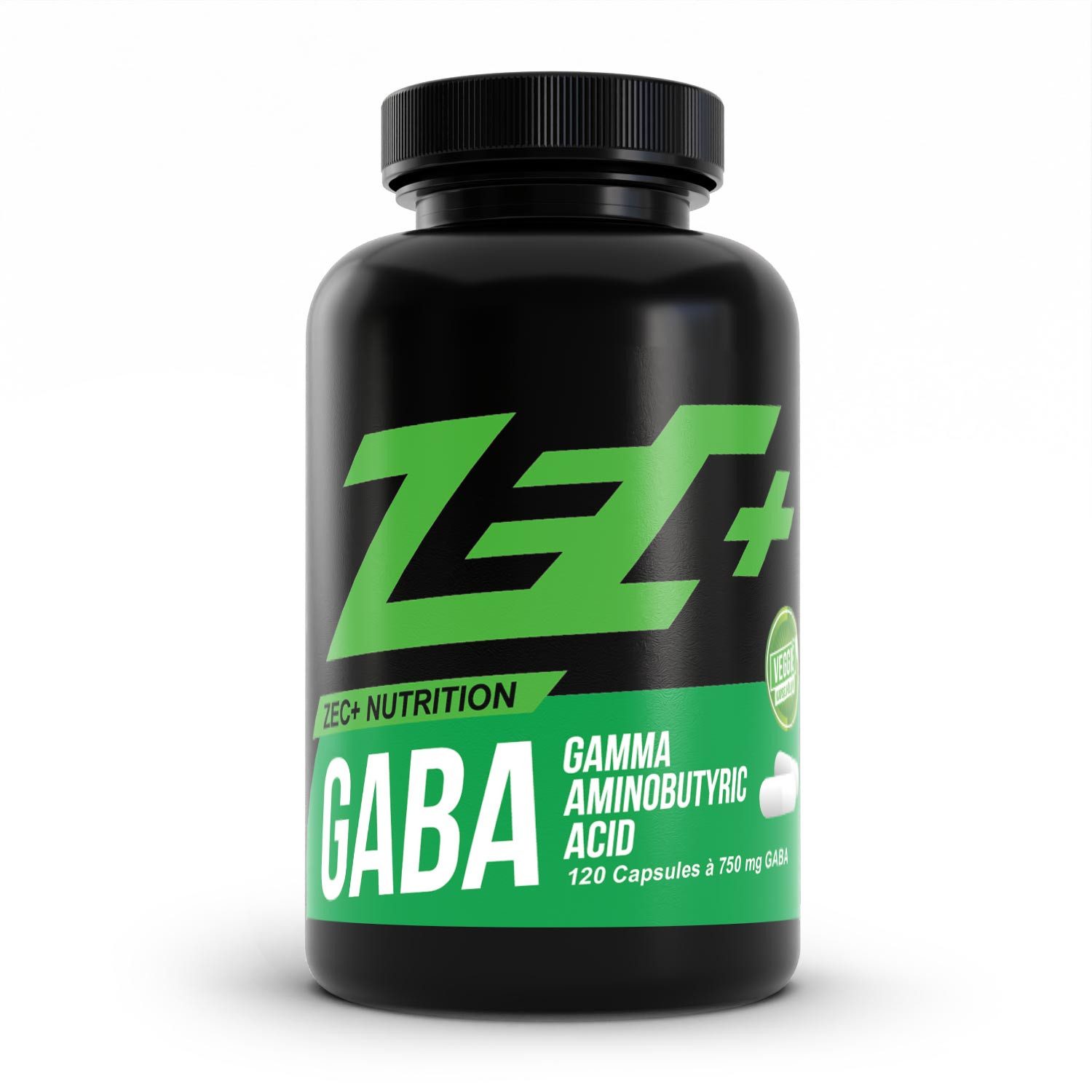Zec+ Nutrition ZEC+ GABA, 120 Kapseln Kapseln