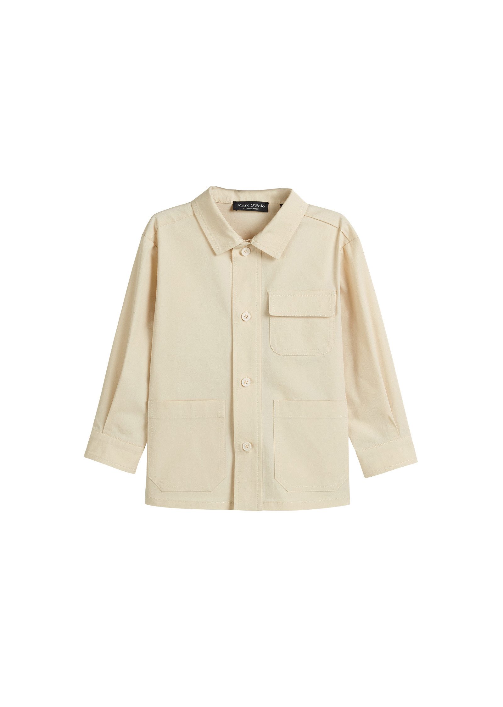 Marc O'Polo Wolljacke aus Bio-baumwoll-Popeline