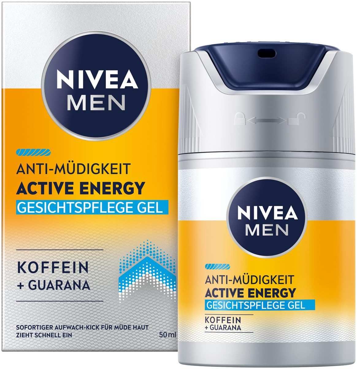 Gesichtsgel NIVEA MEN Active Energy Gesichtspflege Gel (50 ml)
