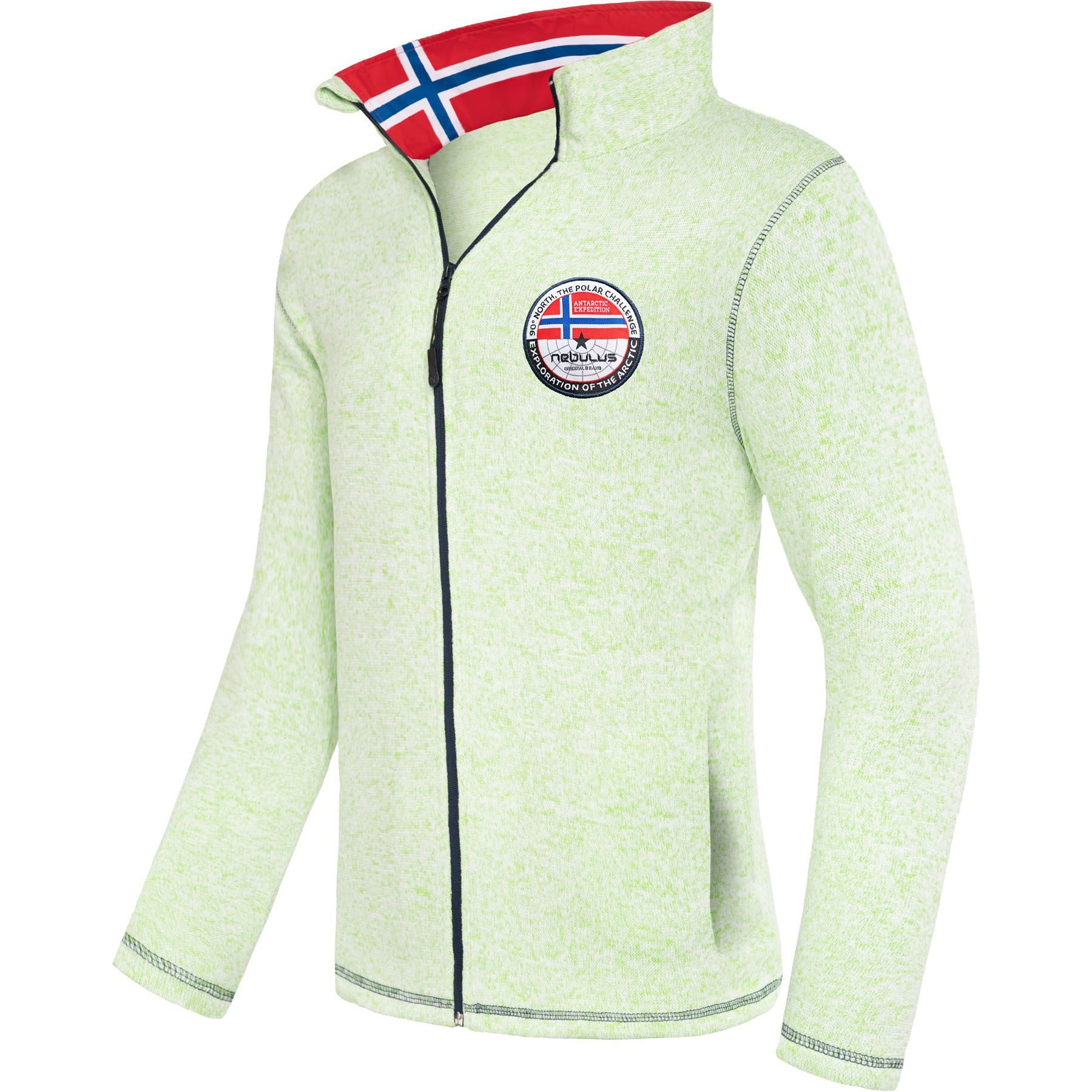Fleecejacke LUZON, P5168 - Herren, limettengrün, S