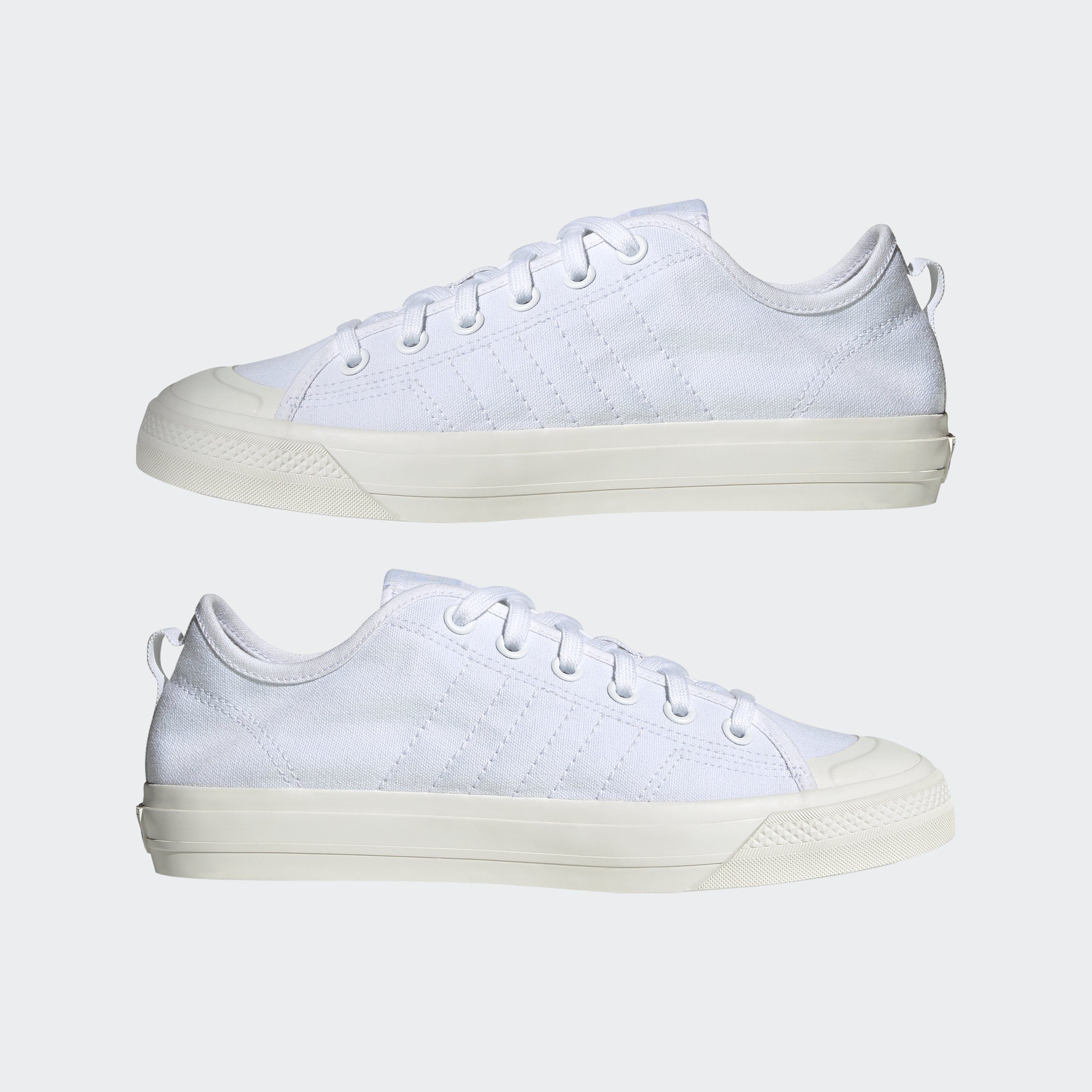 adidas Originals NIZZA White Cloud Sneaker / Cloud / RF White Off White