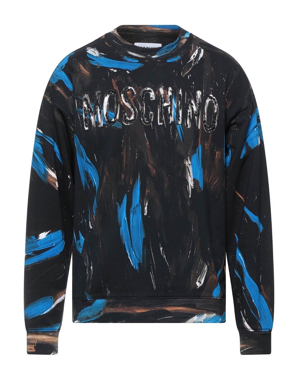 Moschino Rundhalspullover Moschino Herren Pullover, MOSCHINO COUTURE ! MILANO Mod: ZA1707 Pulli