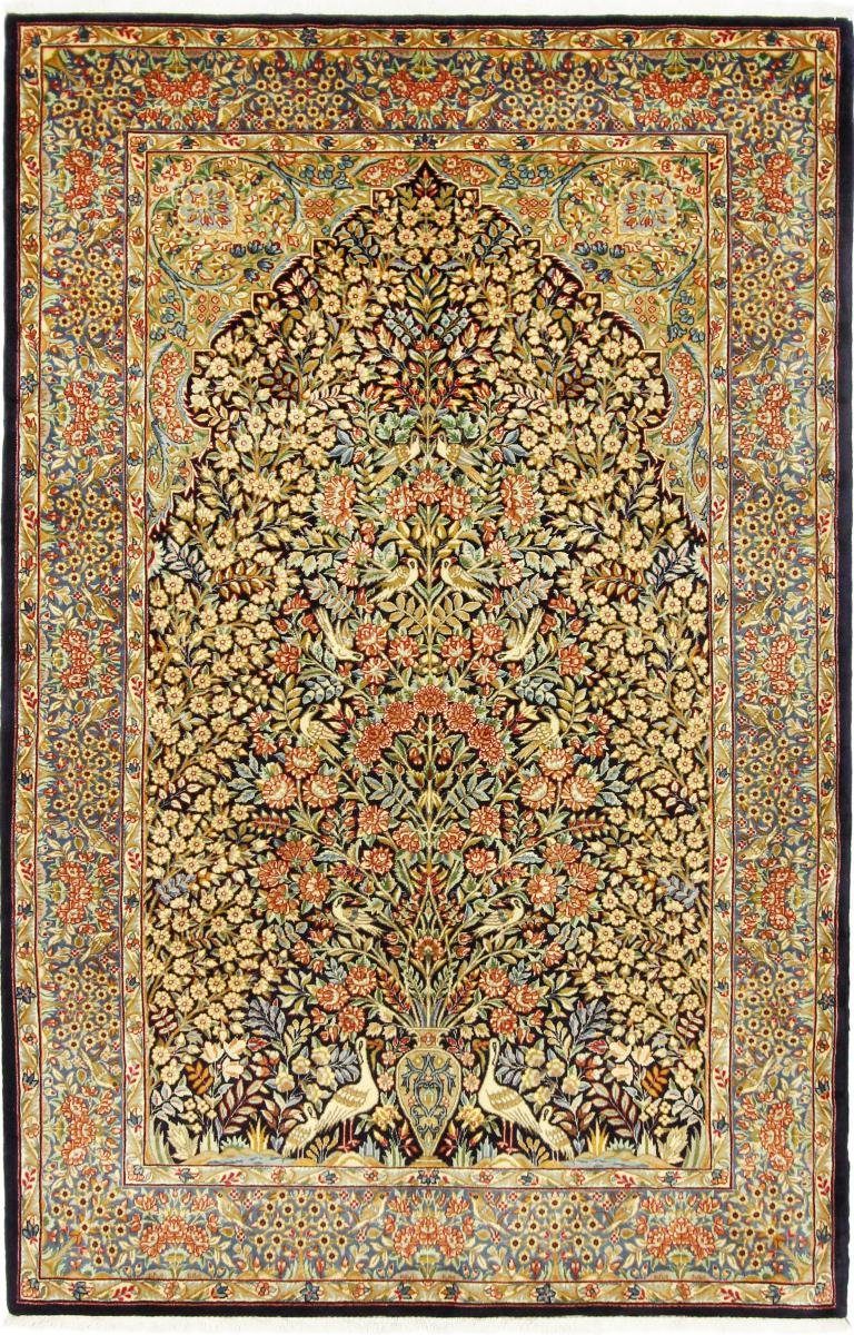 Orientteppich Kerman Rafsanjan 159x248 Handgeknüpfter Orientteppich / Perserteppich, Nain Trading, rechteckig, Höhe: 12 mm