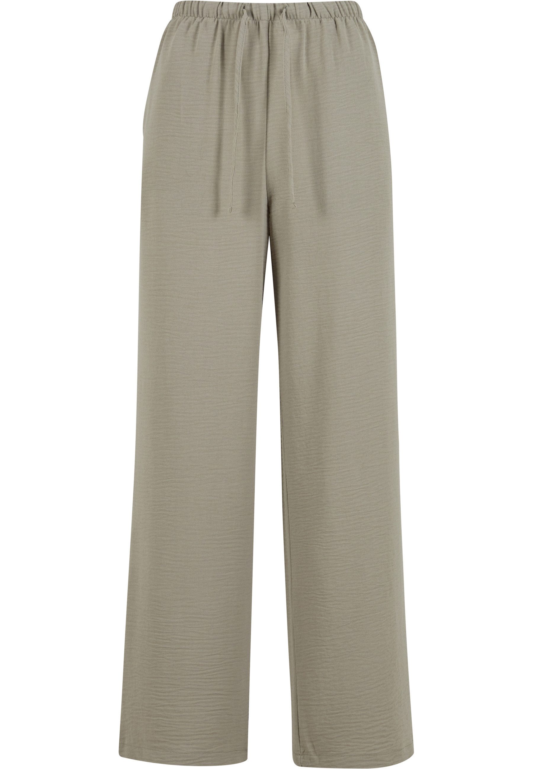 Stoffhose Urban Classics Ladies Structured Wideleg Pants
