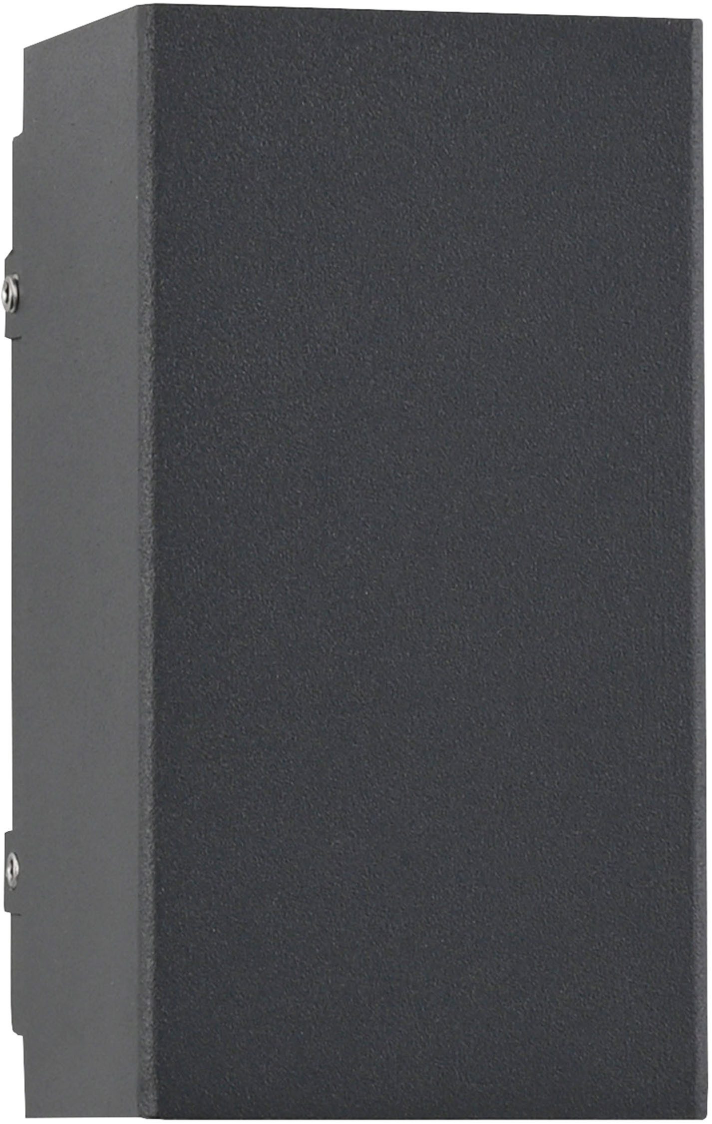 Paul Neuhaus Wandleuchte BLOCK, LED fest integriert, Warmweiß, LED, IP54