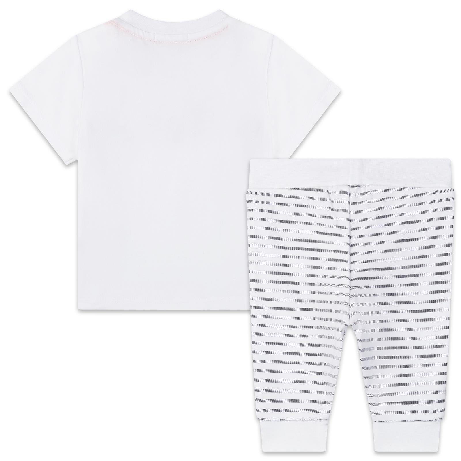 BOSS und Hose T-shirt BOSS Baby Kombination mit Neugeborenen-Geschenkset Details Logo