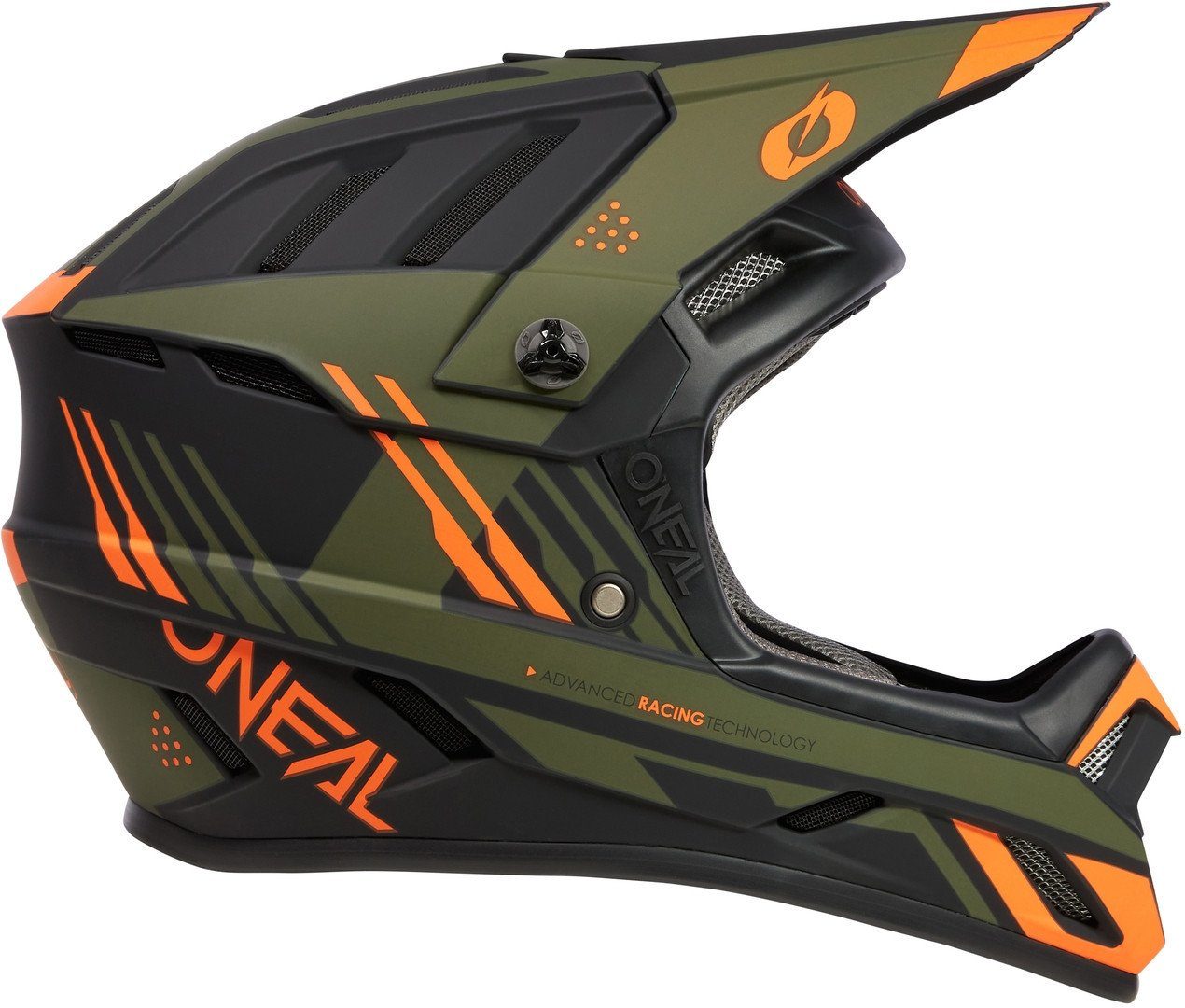 O’NEAL Allroundhelm Backflip Strike V.23 Downhill Helm (waschbar), absorbierend herausnehmbares Visier