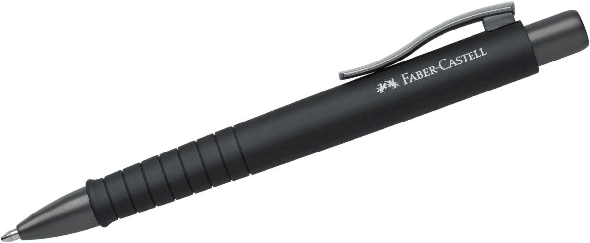Faber-Castell Kugelschreiber Kugelschreiber Poly Ball XB all-black (5 Stück)