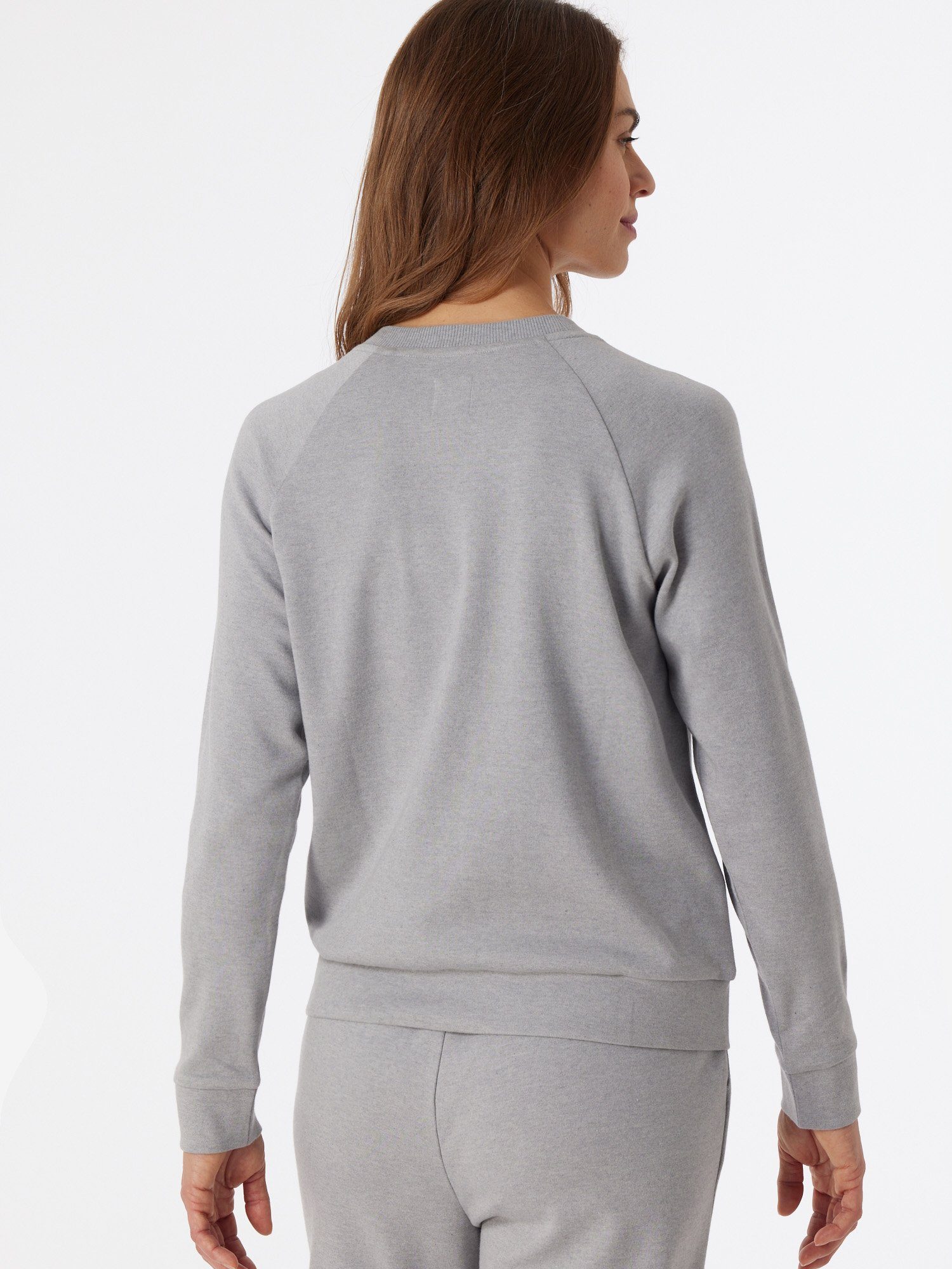 pullover & Schiesser grau-mel. Sweatshirt Sweatshirt Mix Relax pulli