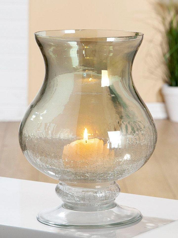 GILDE Windlicht »Ronco 1«, Glas, Dekorativer Kerzenhalter online kaufen