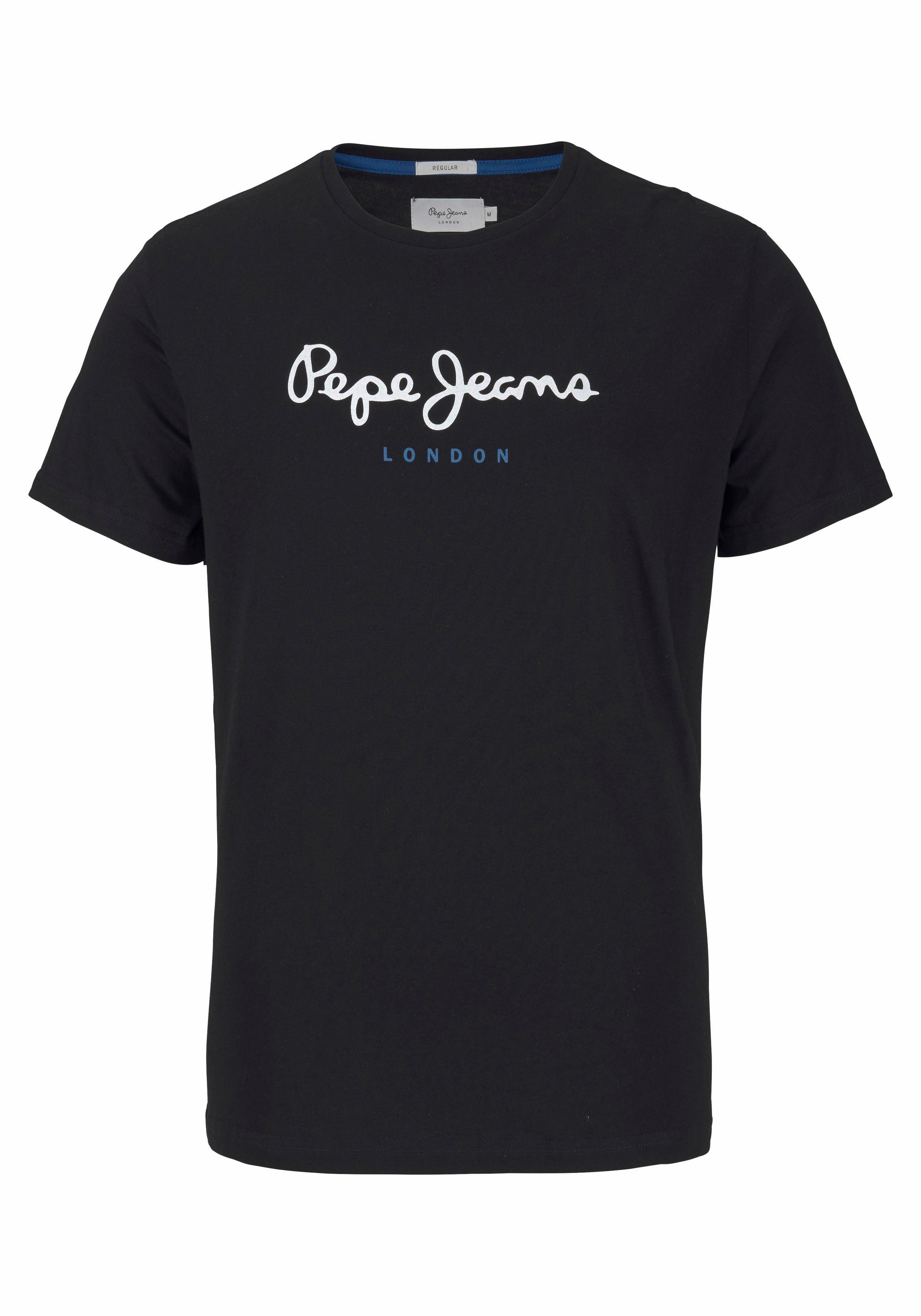 Pepe Jeans Rundhalsshirt EGGO. Reduzierter Preis € 24,99. Unverbindliche Preisempfehlung € 29,00