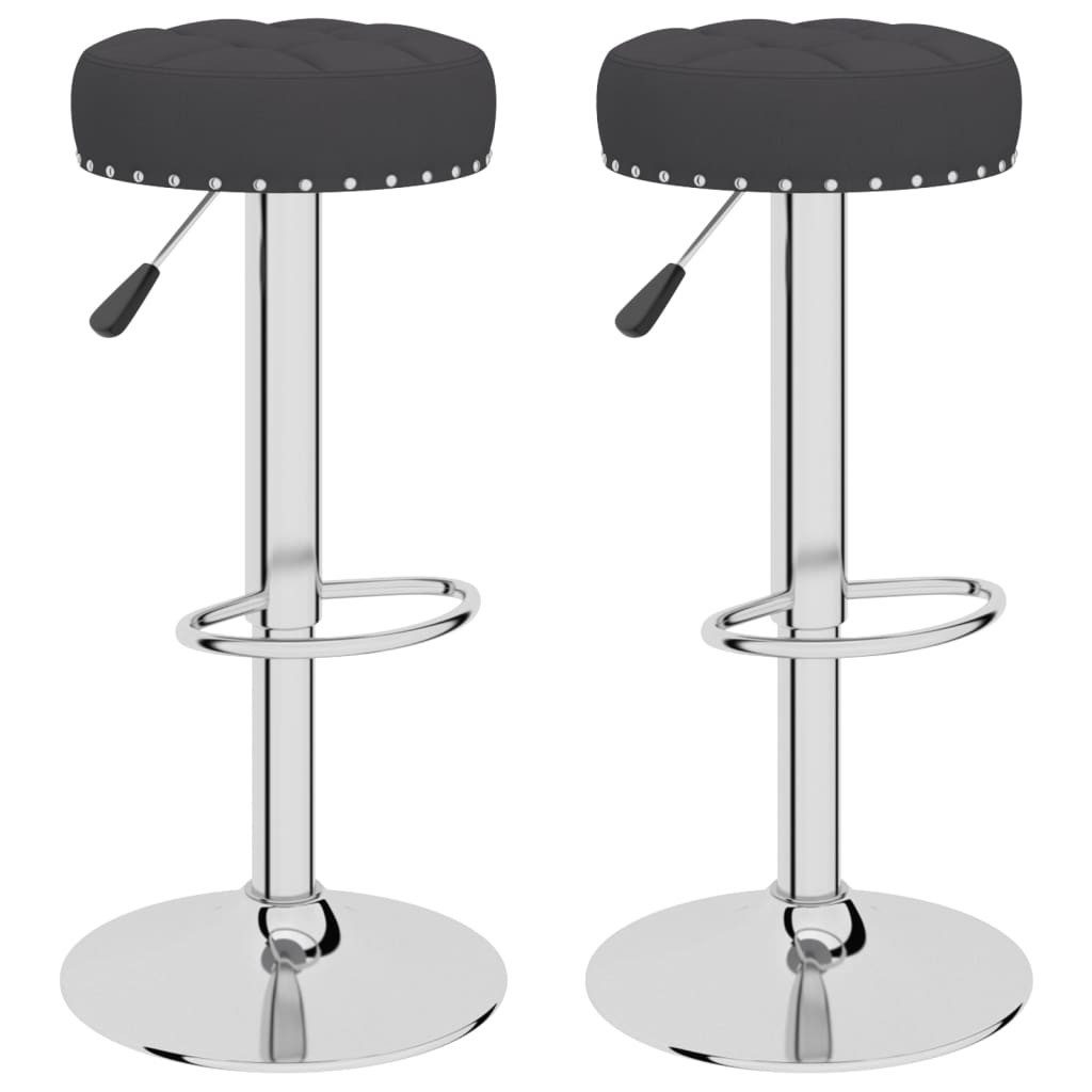 vidaXL Barhocker Barhocker 2 Stk. Schwarz günstig online kaufen