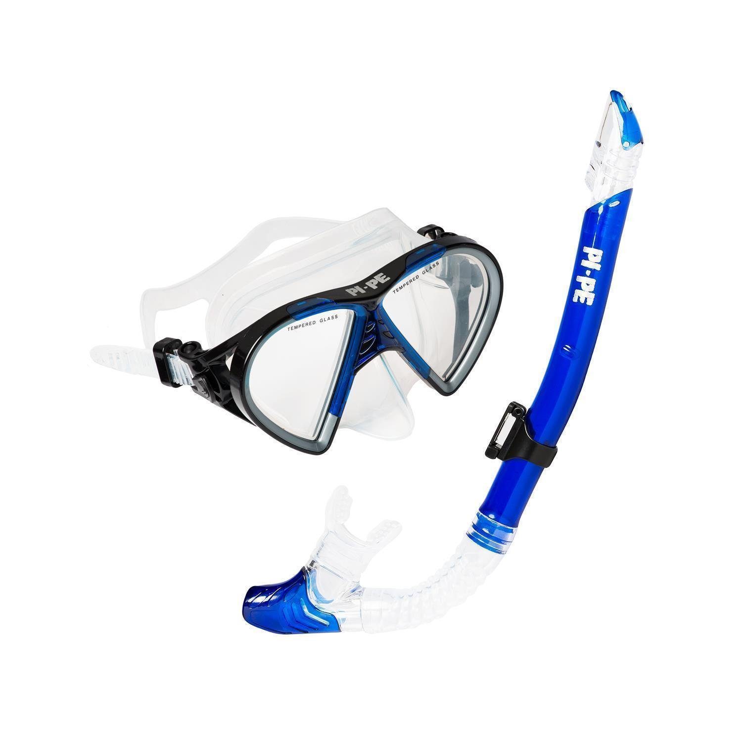 PI-PE Taucherbrille »PI-PE Taucherbrille & Schnorchel Set Active« online  kaufen | OTTO