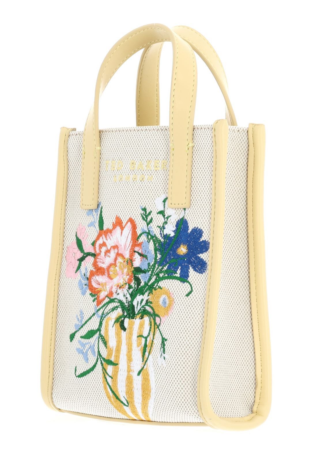 Ted Baker Handtasche Canvas Embroidered Mini Floral Icon Bag