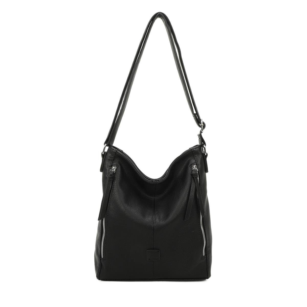 ITALYSHOP24 Schultertasche Damen Tasche Shopper Crossbody CrossOver Bodybag günstig online kaufen