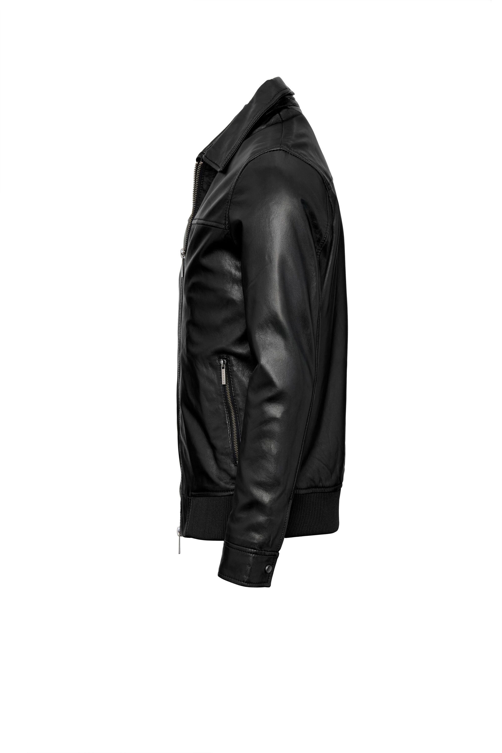 bugatti Lederjacke BUDANTE (1-St) aus hochwertigem Leder