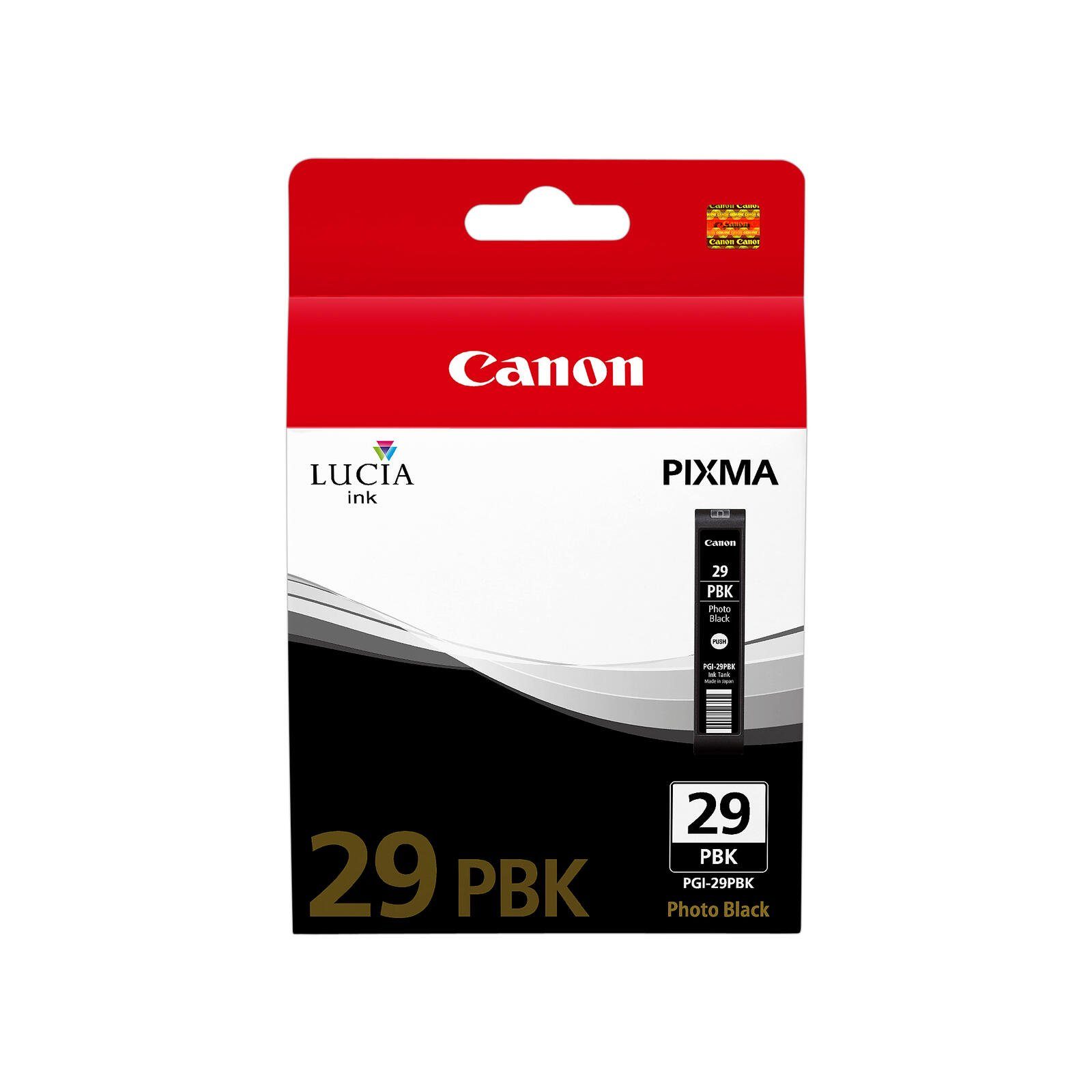 Tintenpatrone Canon Druckerpatrone Canon PGI-29PBK schwarz