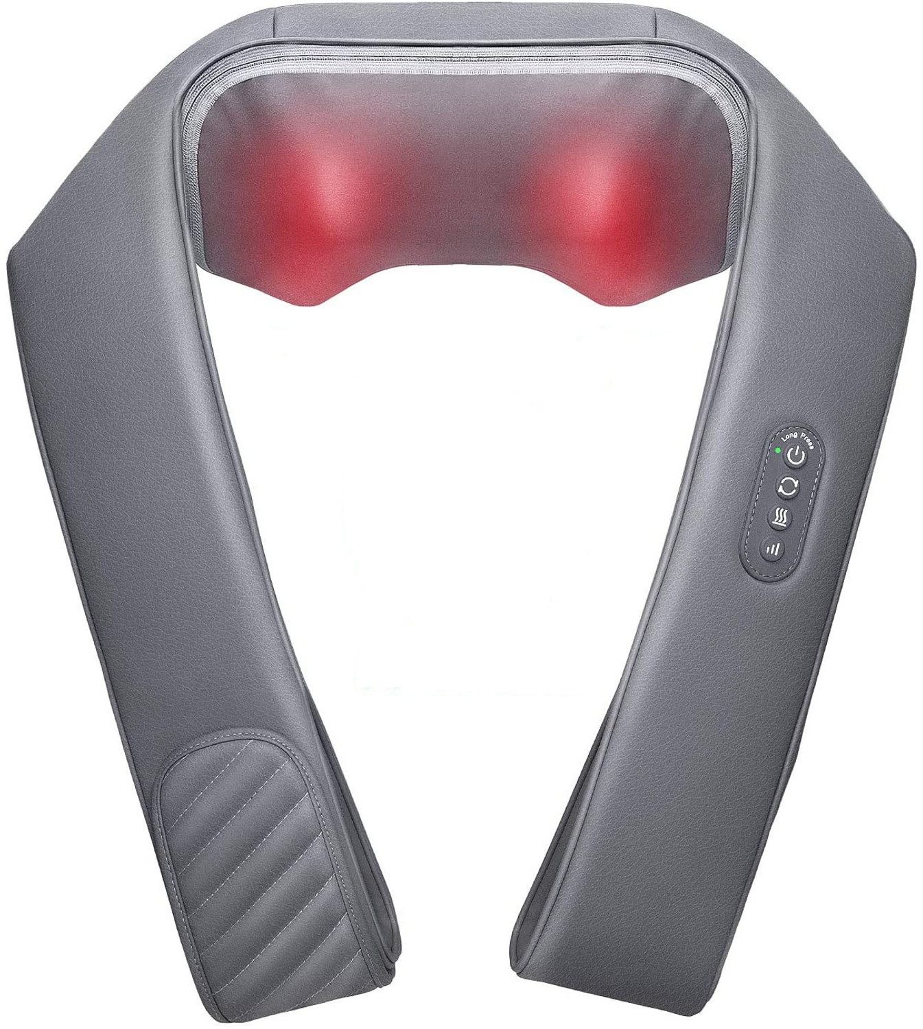 NAIPO Shiatsu-Massagegerät, Kabelloses Schultermassagegerät mit Infrarotwärme