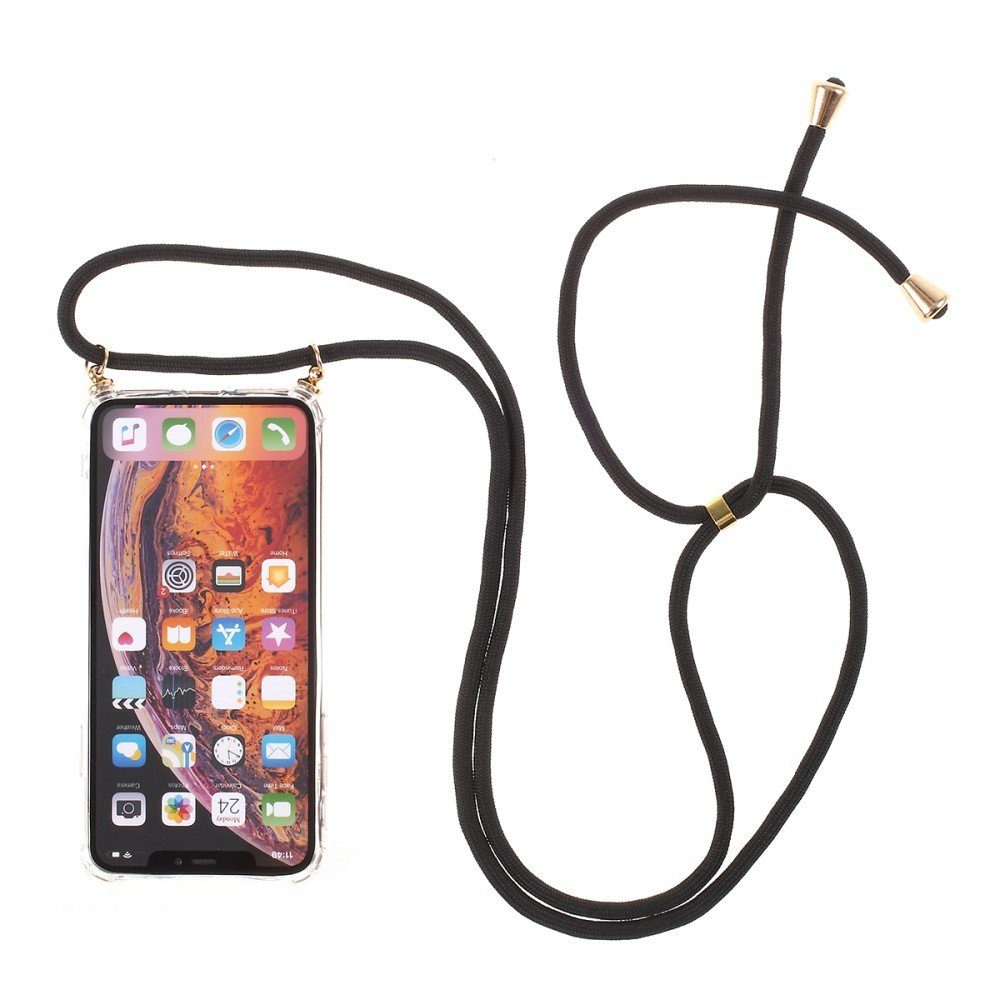 CoverKingz Handyhülle »Apple iPhone X/Xs Handy Hülle mit Handykette Band  Schnur Hybrid Case Cover Klar« online kaufen | OTTO