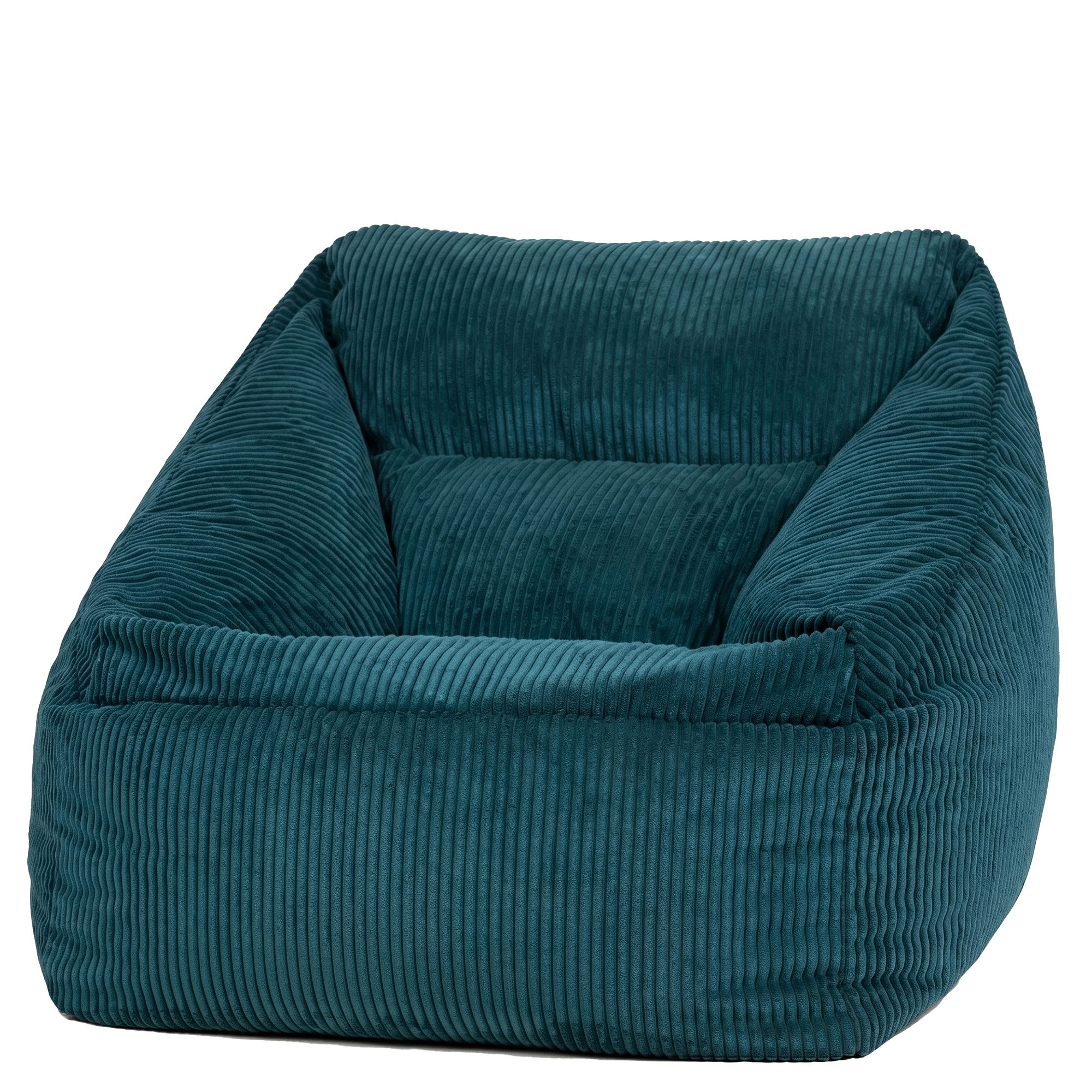 icon Sitzsack Riesen Sessel aus Cord Flauschig „Natalia", Sitzsack XXL, Made in Germany, für Erwachsene & Kinder, für Wohnzimmer