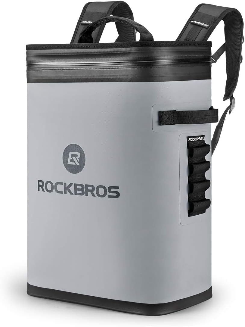 ROCKBROS Picknickkorb Isolierte wasserdichte Kühltasche 17L für Outdoor mit 48h Kühlung