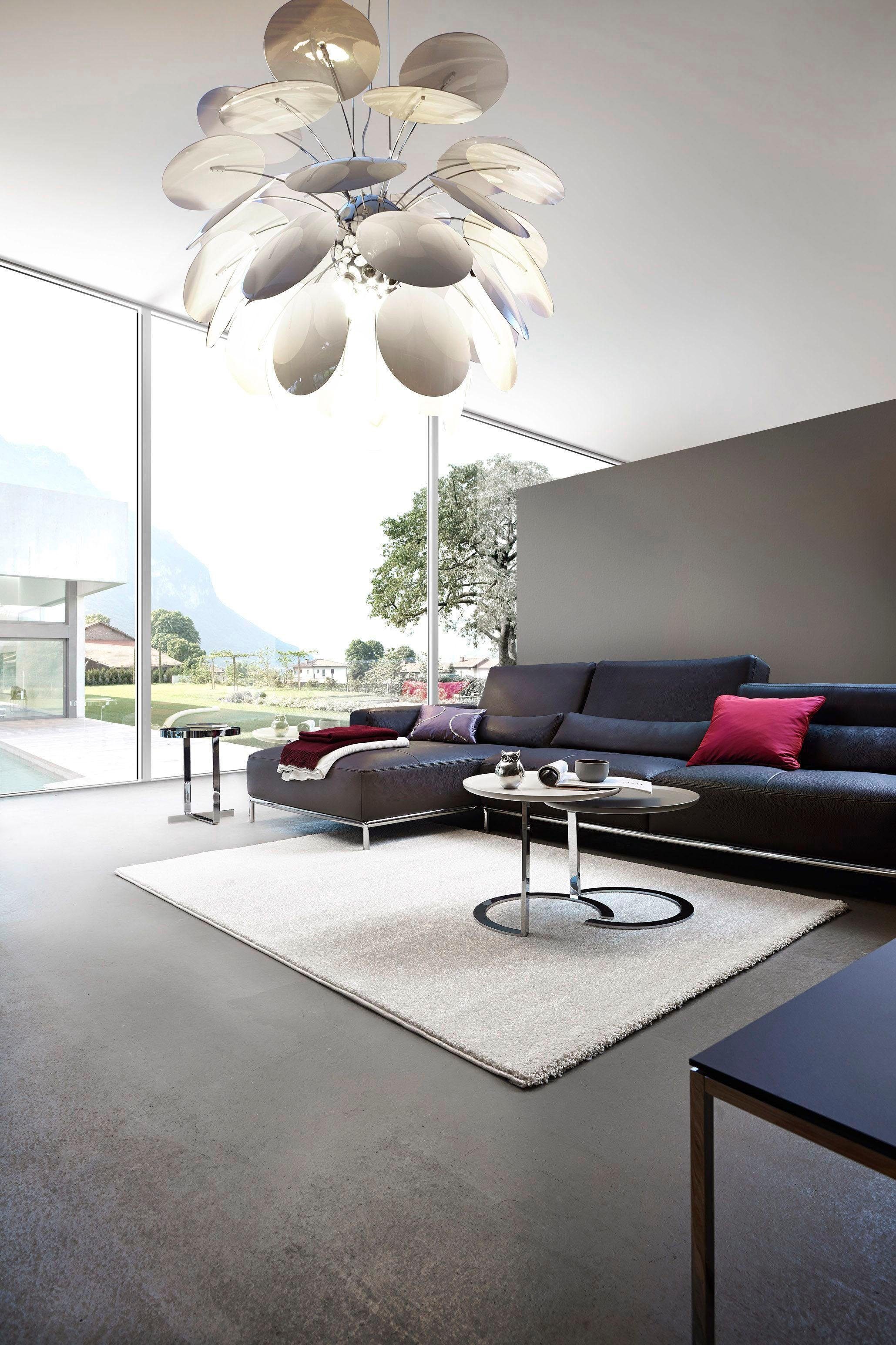 ASTRA Teppich Samoa Uni, rechteckig, Höhe: 20 mm, hochwertiger Kurzflor in vielen Farben, Wohnzimmer