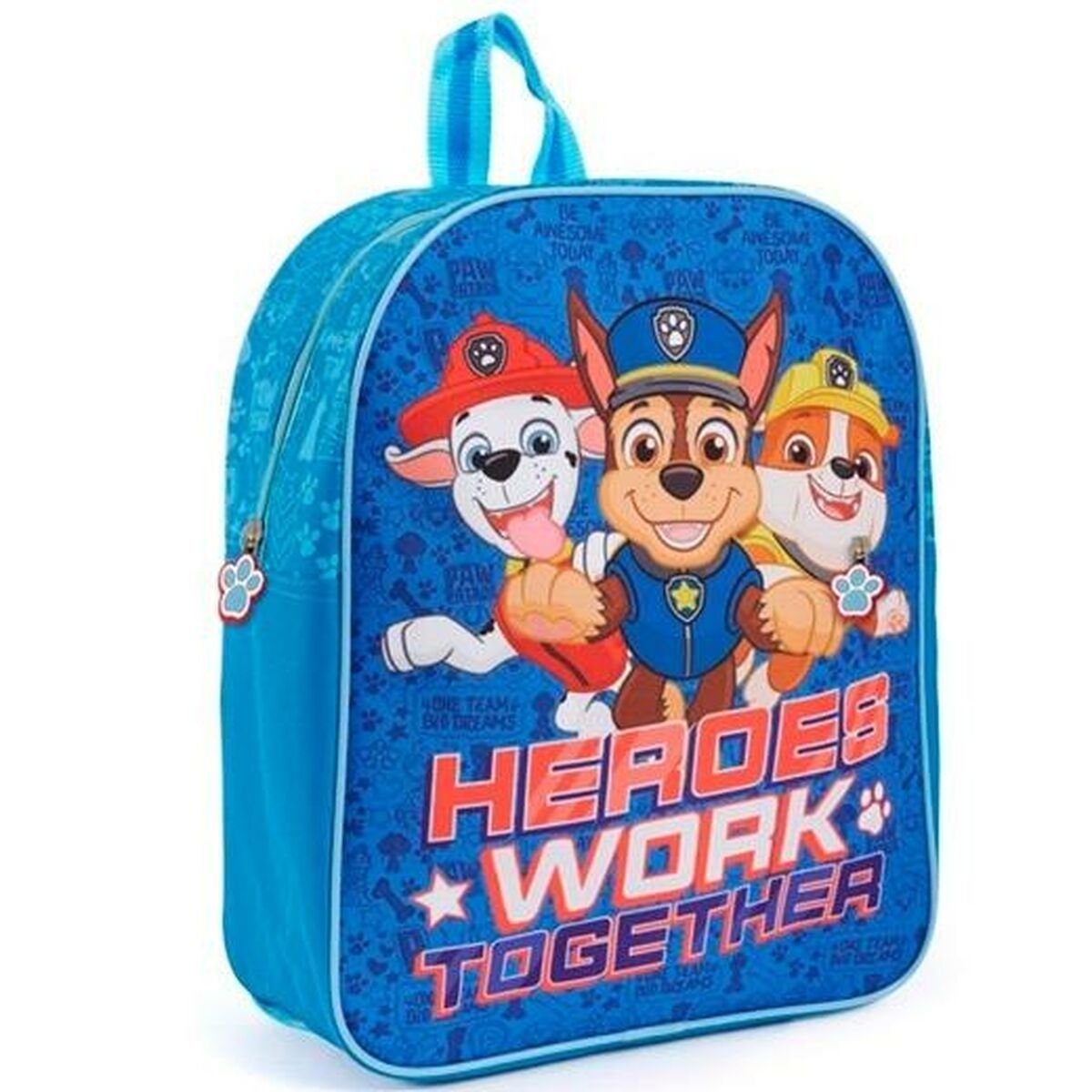 PAW PATROL Rucksack Kinderrucksack The Paw Patrol Blau 30 x 24 x 10 cm