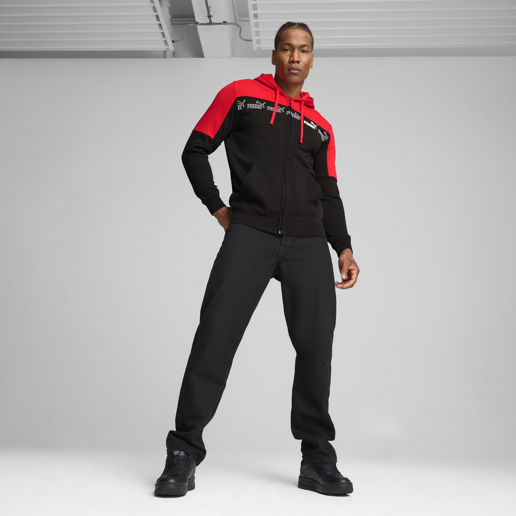 PUMA Hoodie Around the Block Kapuzenjacke Herren
