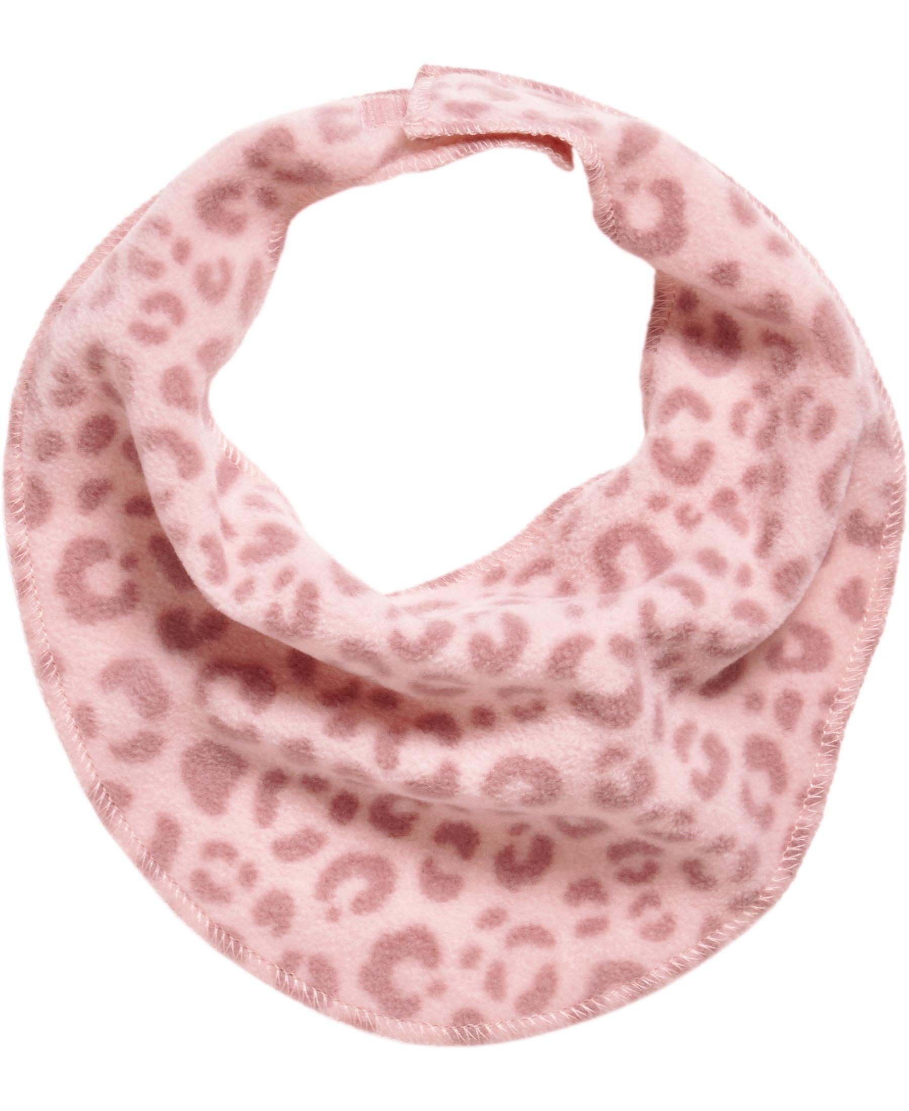 Playshoes Schlupfmütze Fleece-Dreieckstuch Leo-Print