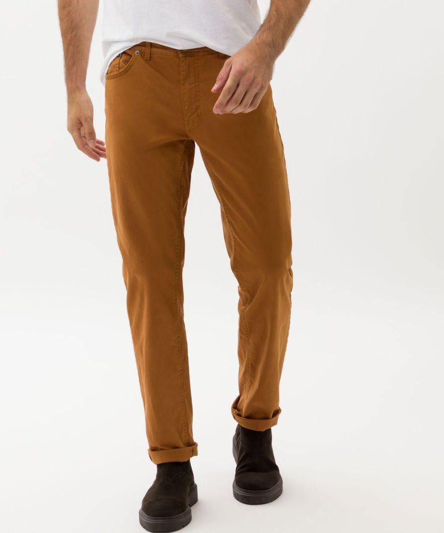 Brax 5-Pocket-Hose Style COOPER FANCY curry