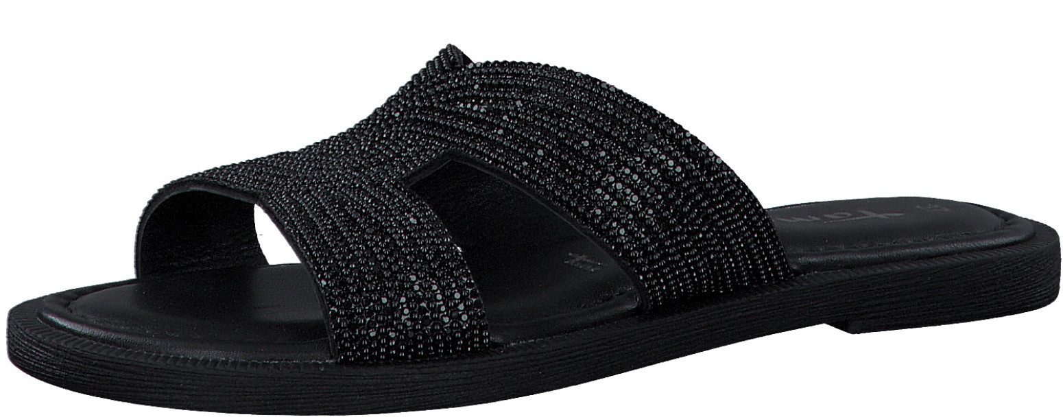 Tamaris Pantolette, Blockabsatz, Festtagsschuh, Sommerschuh in funkelnder O günstig online kaufen