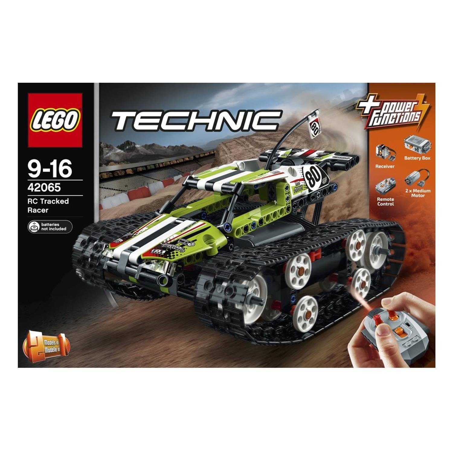 LEGO® Spielbausteine »42065 Technic - Ferngesteuerter Tracked Racer«