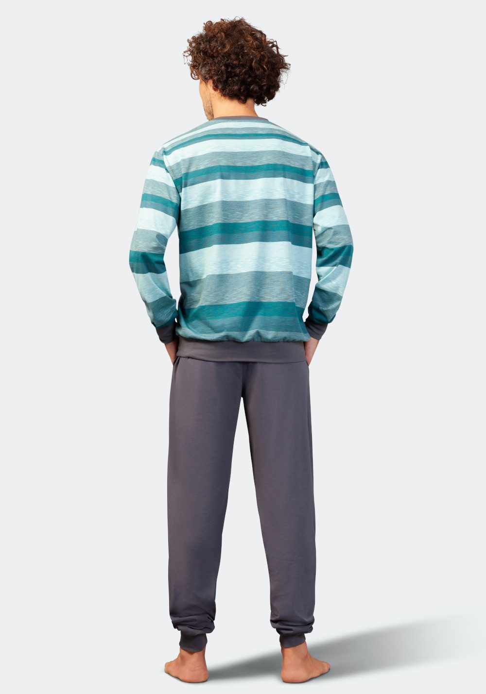 Hajo Pyjama Hajo, Schlafanzug Klima-Komfort 53762 günstig online kaufen