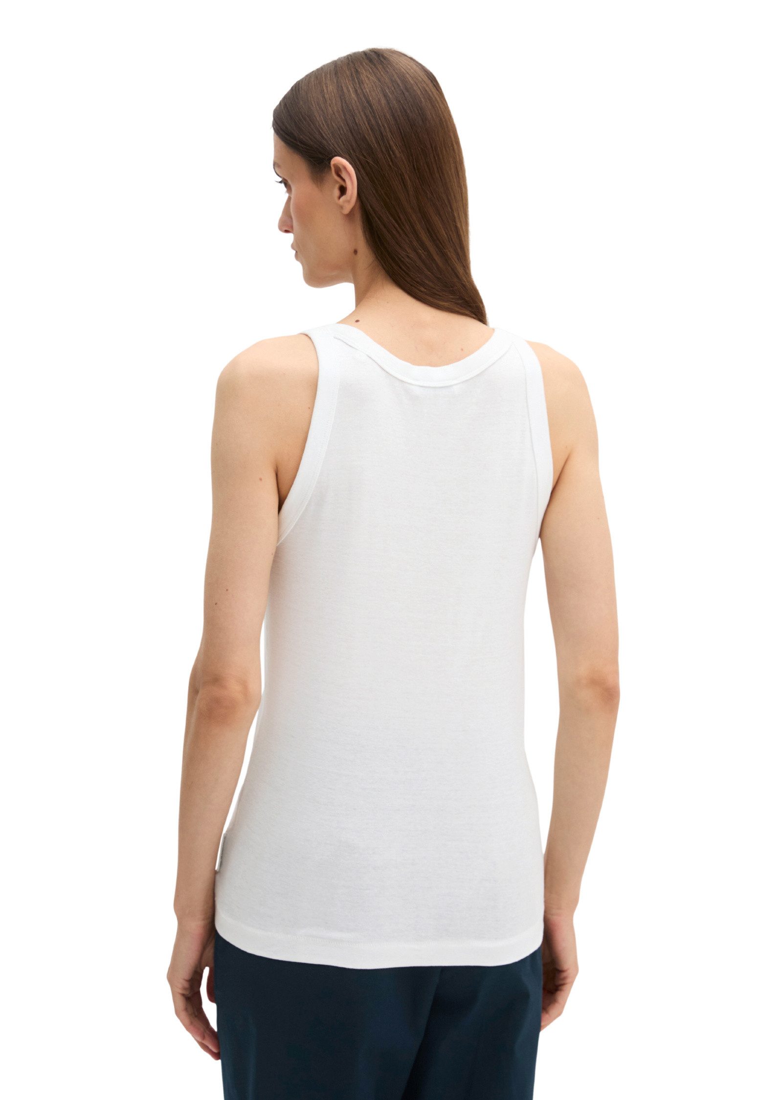 Marc O'Polo T-Shirt aus Rippjersey – Bild 3 von 5