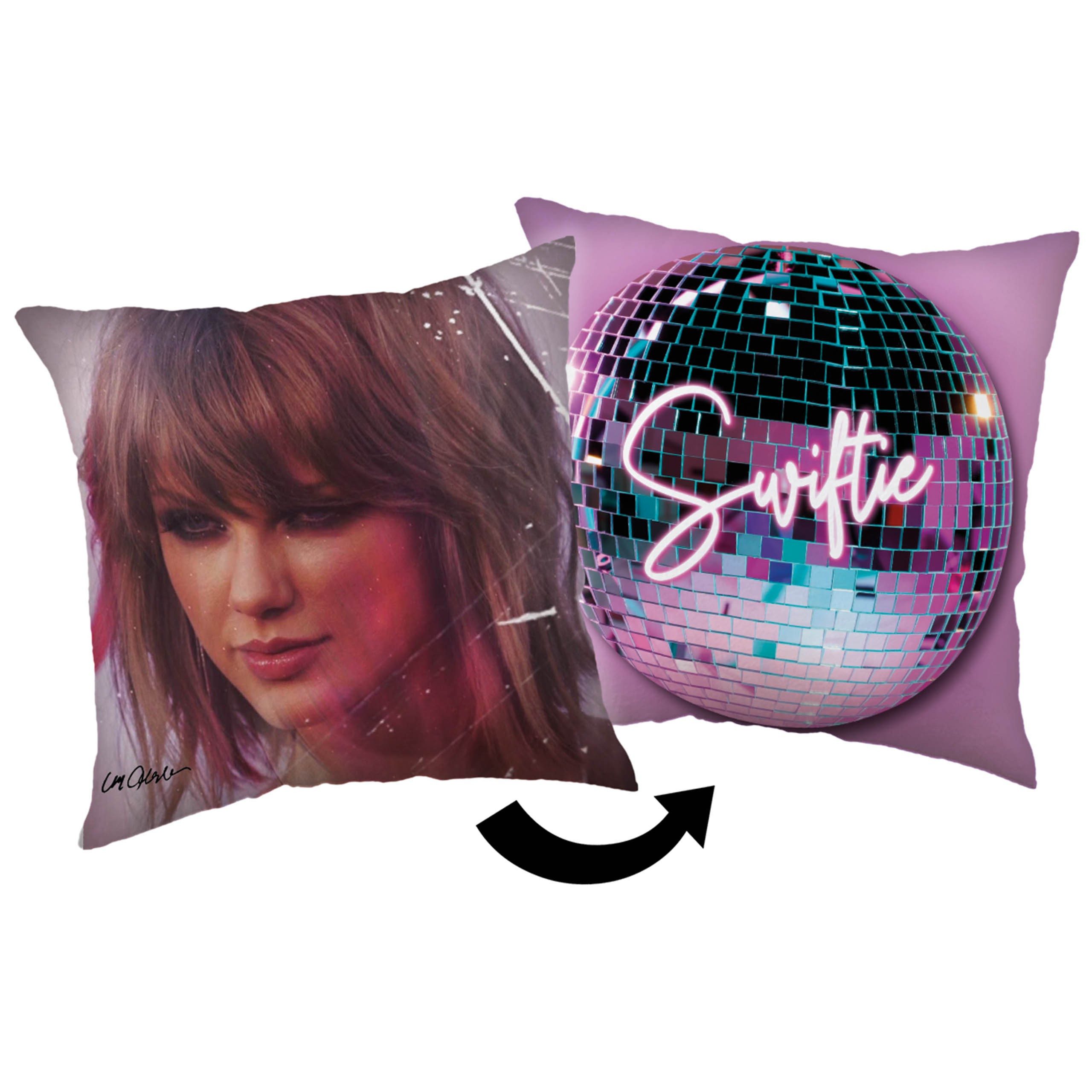 Sarcia.eu Zierkissen Taylor Swift Quadratisches Kissen, Zierkissen lila 40x günstig online kaufen