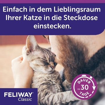 Feliway Katzenstreu FELIWAY® Classic Verdampfer + 30 Tage Nachfüllflakon 48ml