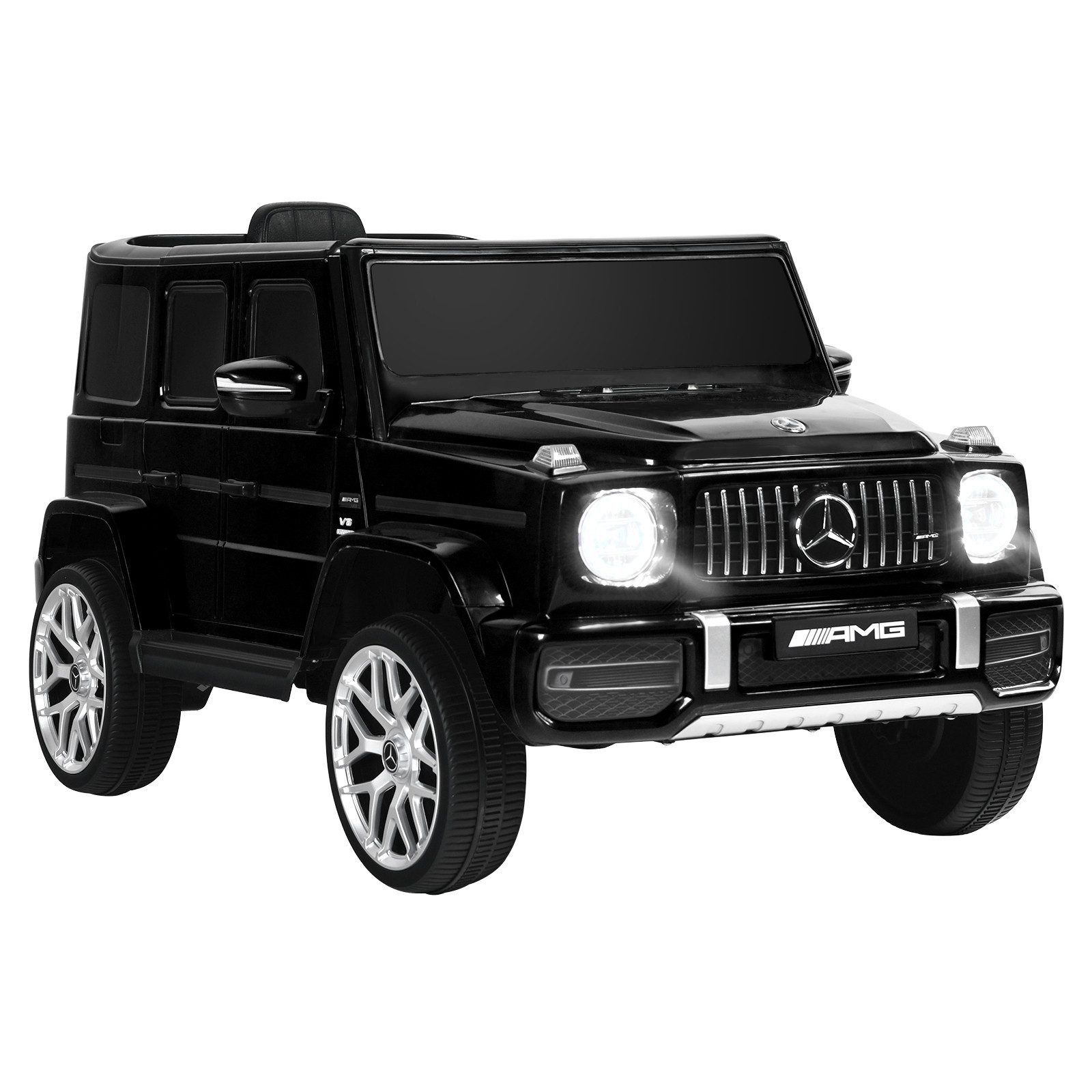 COSTWAY Elektro-Kinderauto Mercedes Benz, 3-5km/h, mit Musik