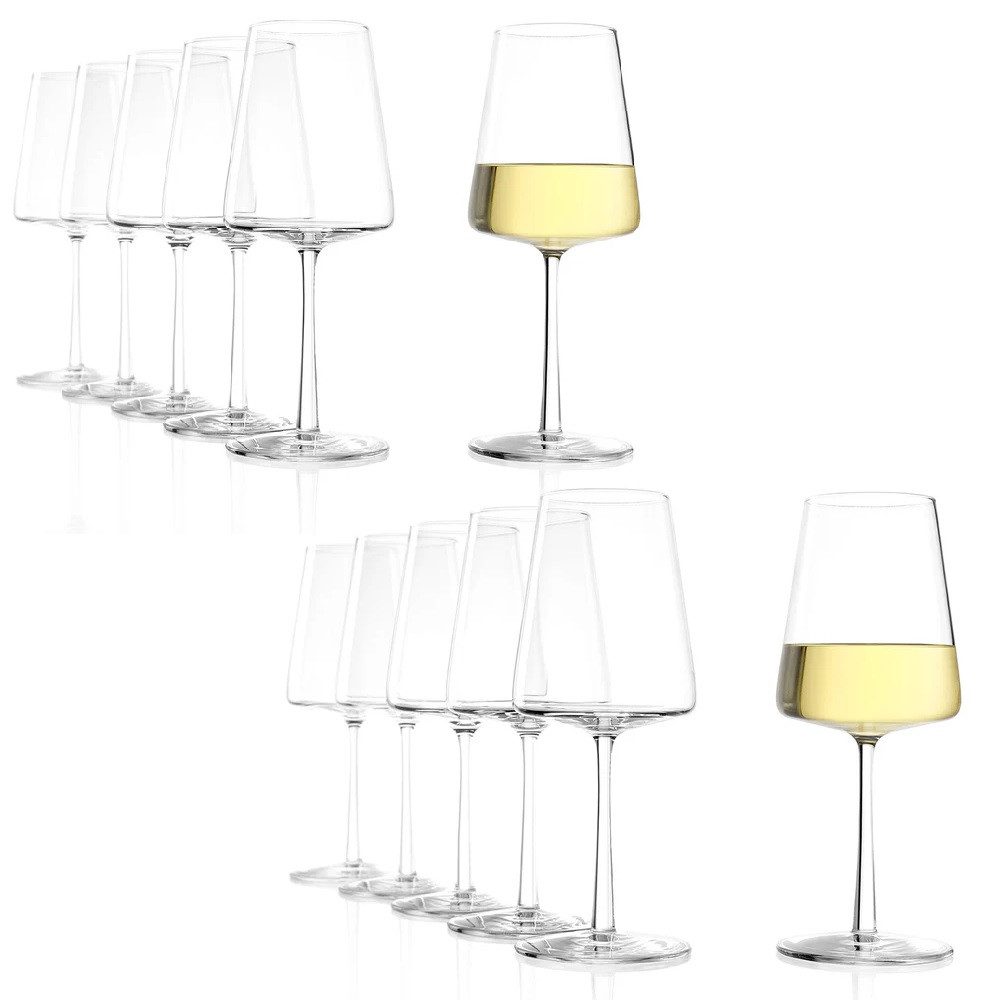 Stölzle Weinglas Stölzle Lausitz Power Weißweinkelch 12er Set, Glas