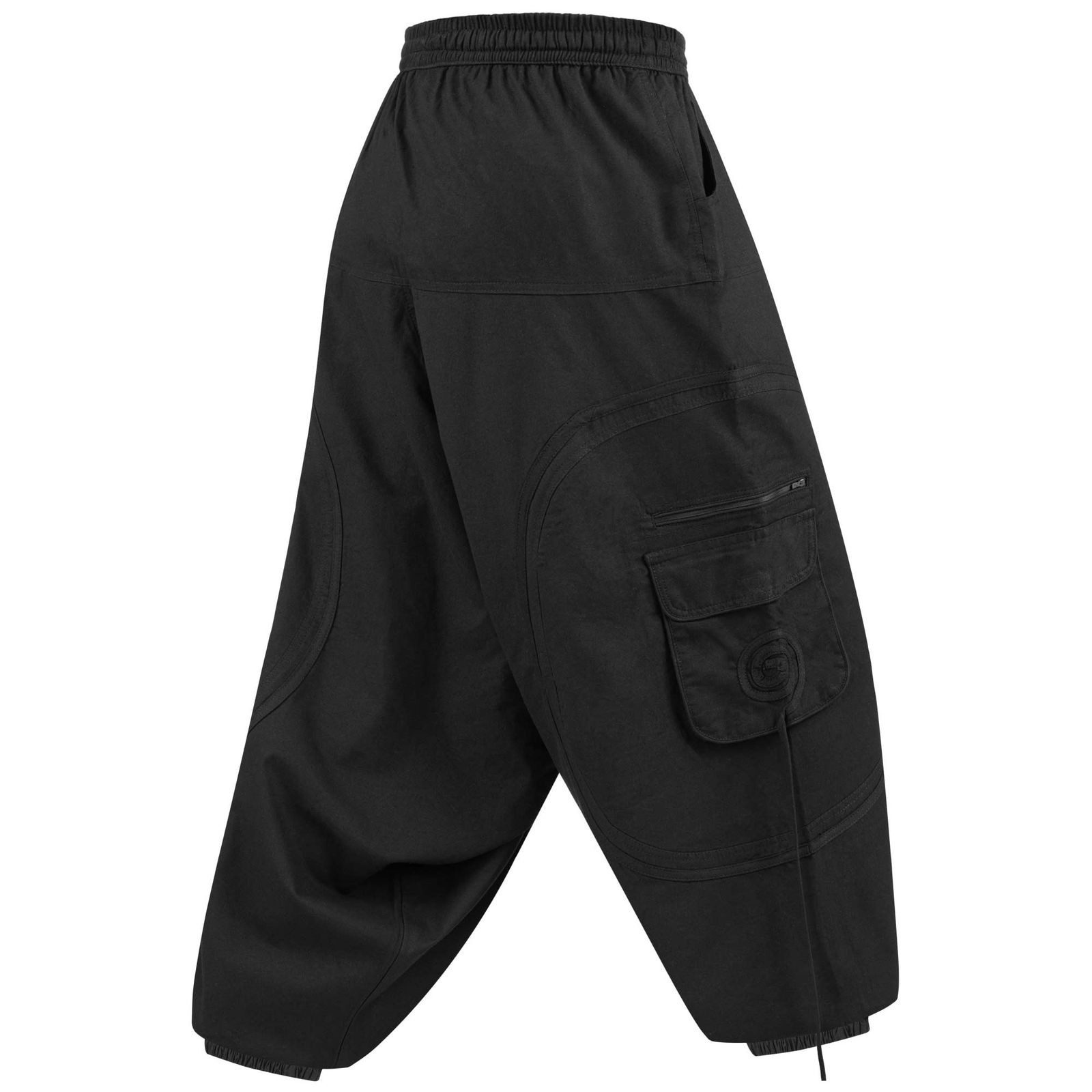 KUNST UND MAGIE Haremshose Kunst&Magie Haremshose bunte Muster Hippie Hose Blume des Lebens