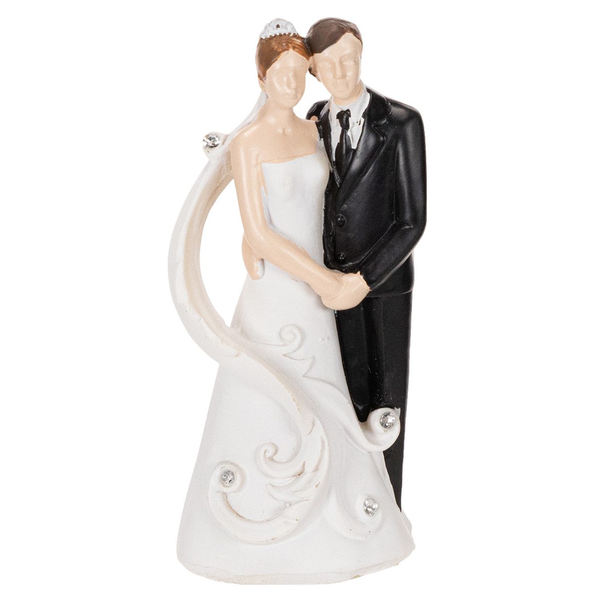 Florists Products Bastelnaturmaterial Elegante Hochzeitsdekoration Brautpaar Figur