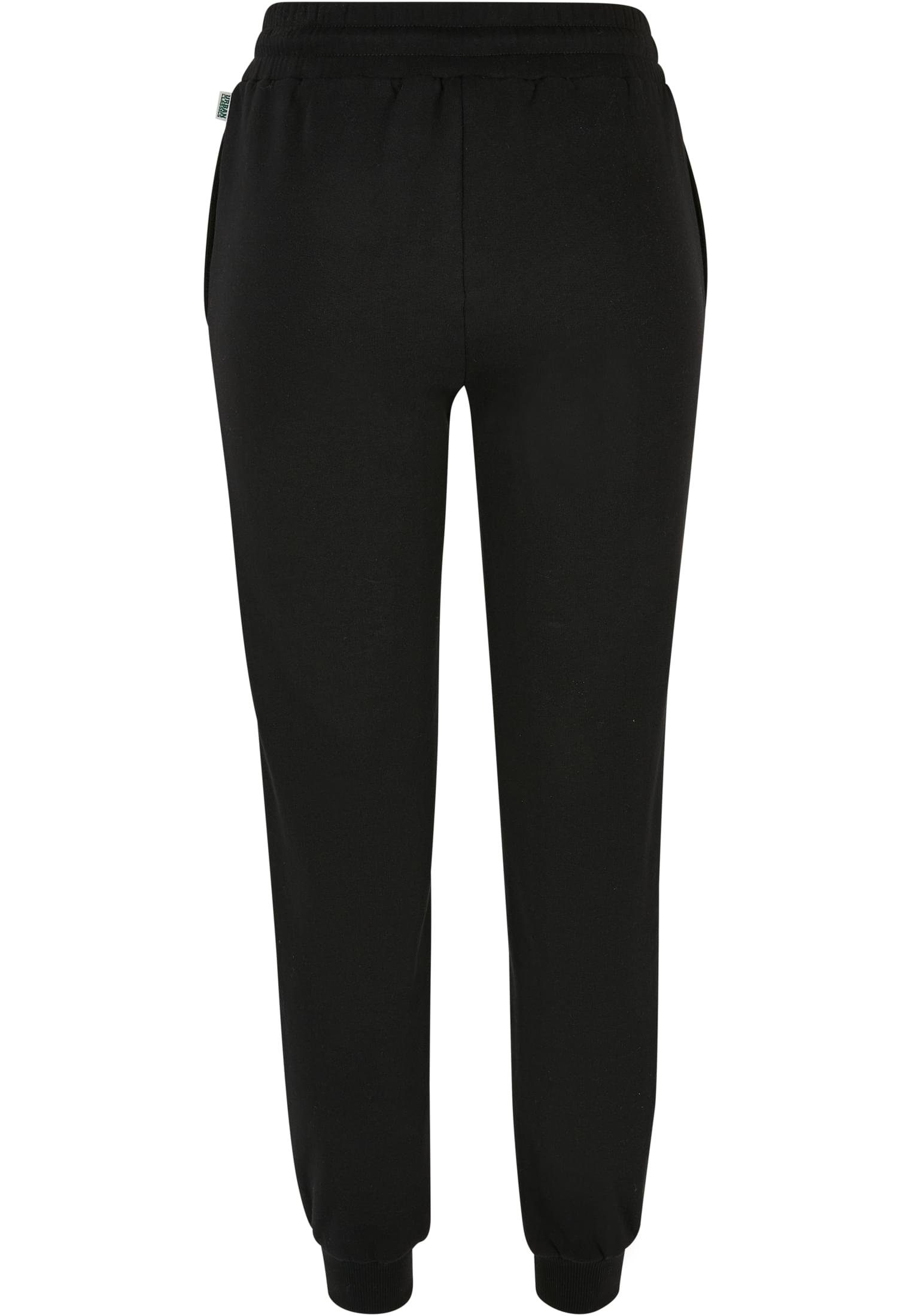 CLASSICS (1-tlg) Organic Stoffhose URBAN Slim Ladies black Sweat Damen Pants