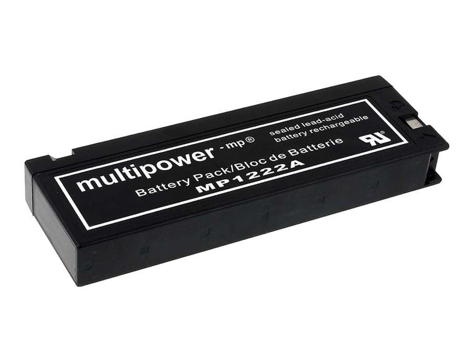 Powery Akku für Panasonic Typ VW-VB30 Kamera-Akku 2000 mAh (12 V)