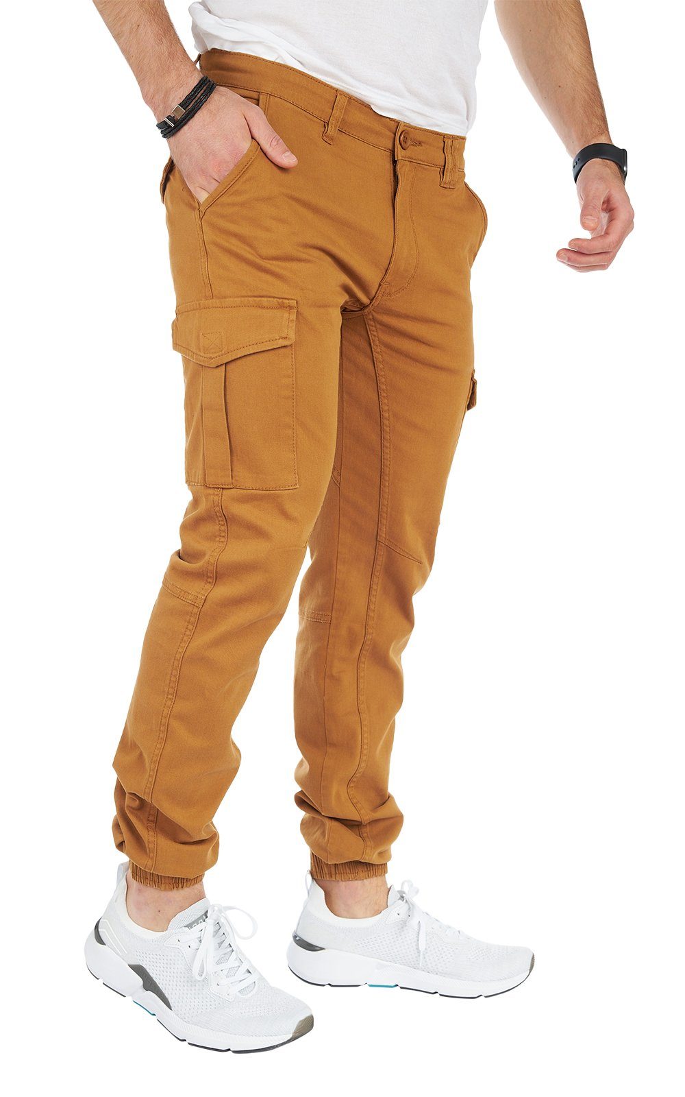 Styleko Chinohose Slim fit Cargohose Herren Cargohose männer Cargohose für Herren Jogger